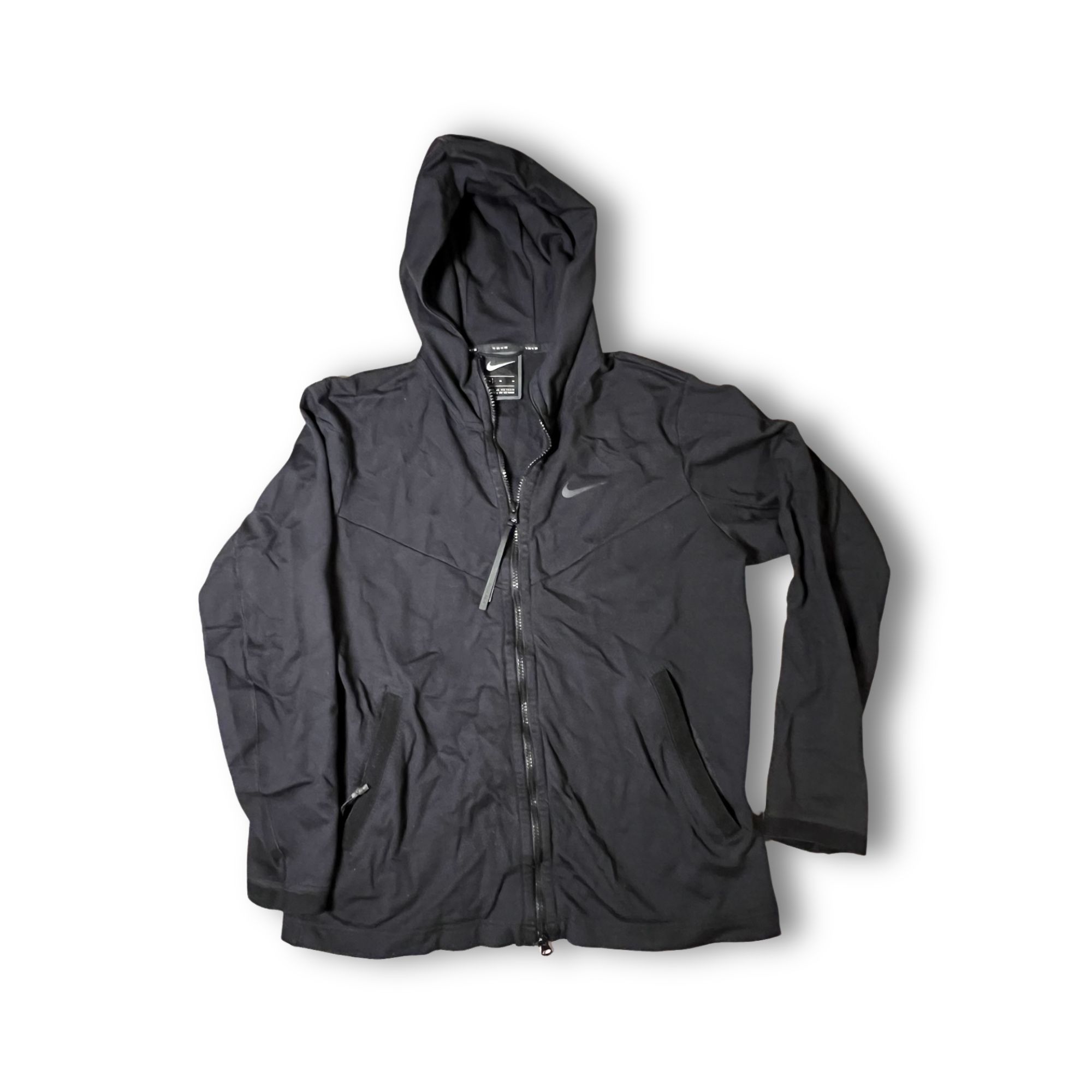 Nike Nike Windrunner Repel Running Jacket Black Hooded Lightweigh Size US M / EU 48-50 / 2 - 2 Thumbnail