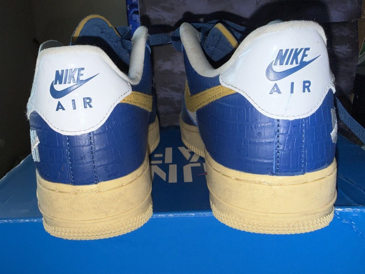 Nike × Undefeated Nike Air Force 1 Low SP ‘ Undefeated 5 On It Croc ’ Size US 8.5 / EU 41-42 - 5 Thumbnail
