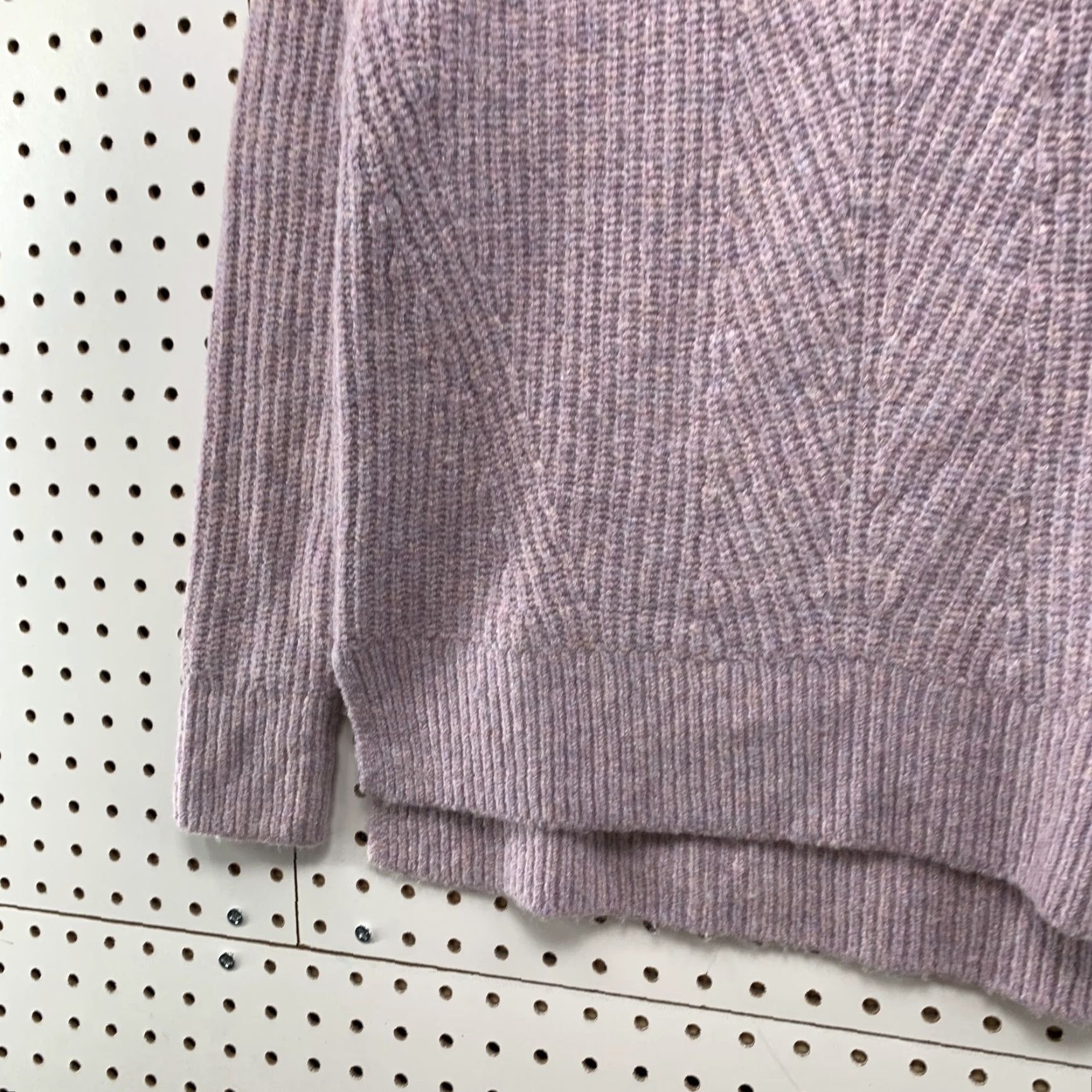 Madewell Madewell Wool Blend Purple Turtleneck Sweater Womens 2XS Knit Pullover, Cozy Knit Pullover, Winter Fall, Purple, 2XS Womens Pullover Size XXS / US 00 / IT 34 - 7 Thumbnail