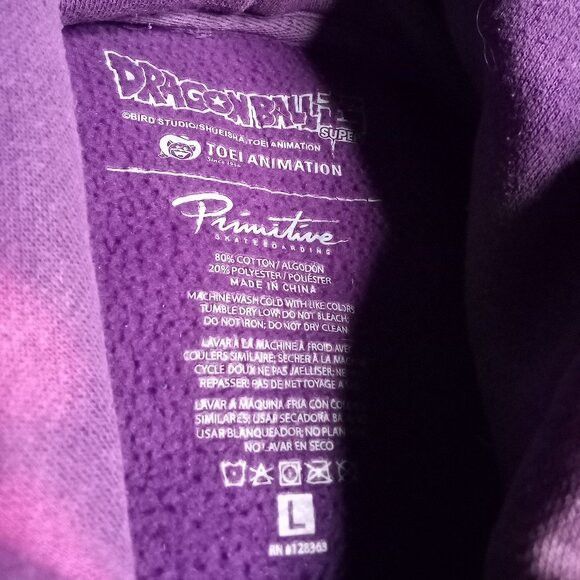 Primitive Primitive x Dragon Ball Z Reverse Dye Hoodie Sweatshirt Size US L / EU 52-54 / 3 - 3 Thumbnail