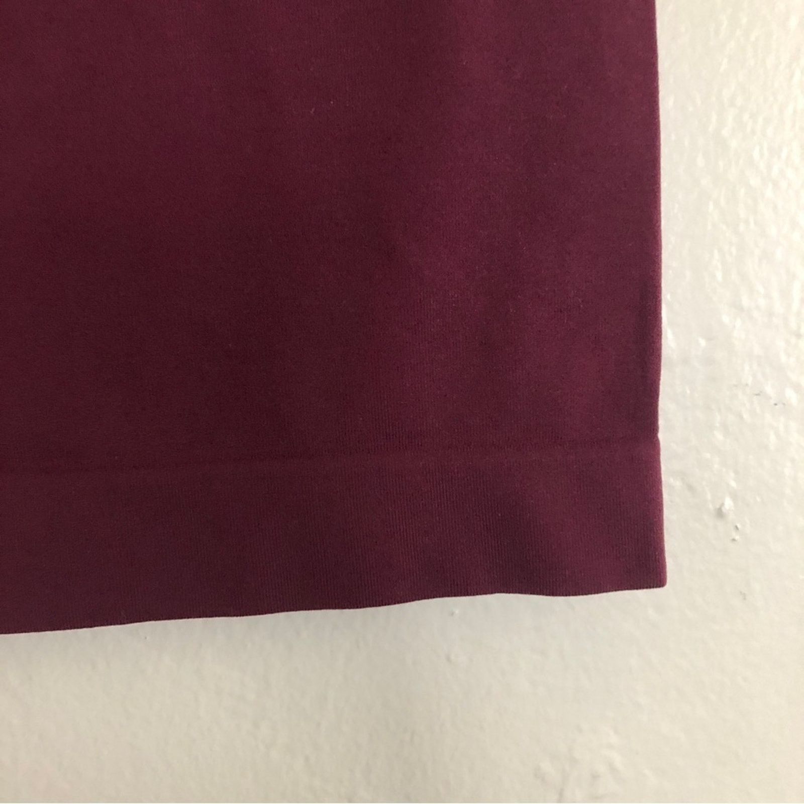 Other Activewear Athletic Sports Maroon Red VNeck Stretch Tank Top Size M / US 6-8 / IT 42-44 - 4 Thumbnail