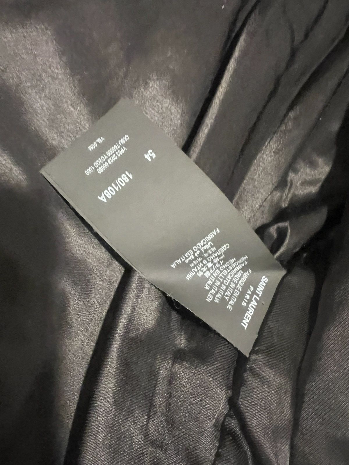 Saint Laurent Paris Saint laurent mens leather jacket 54/44. $6600 Size US L / EU 52-54 / 3 - 11 Thumbnail