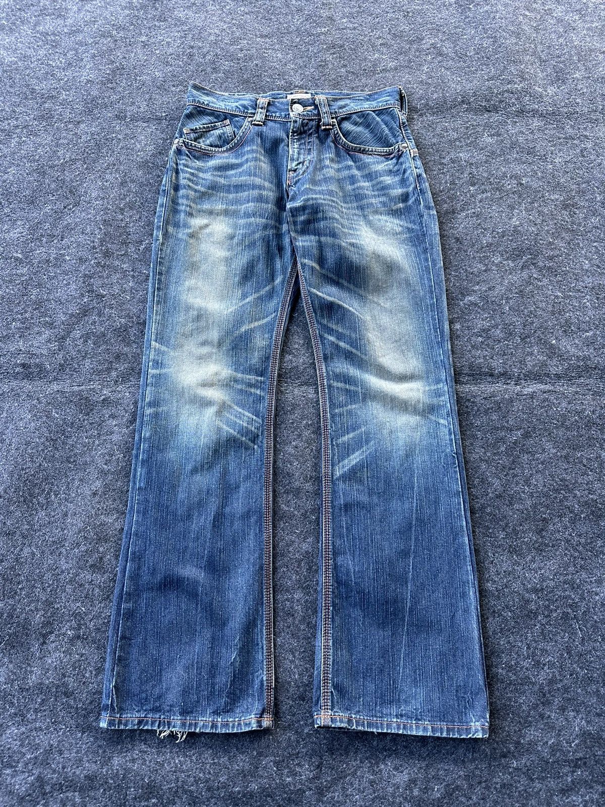 Edwin Vintage Mudwash Edwin Exclusive Flare Denim 30x33 D343 Size US 30 / EU 46 - 1 Thumbnail