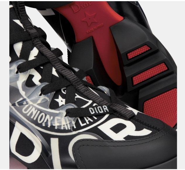Dior o1w1db10924 D-Connect Sneaker in Black Size US 6 / IT 36 - 4 Thumbnail