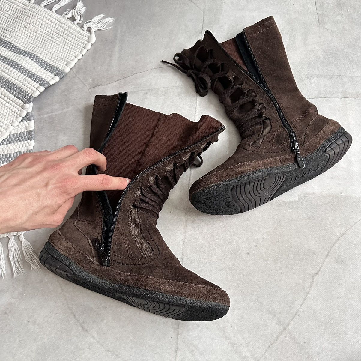 Jil Sander × Puma 00s Esprit Boxing Biker Boots Moto Sneakers Bikkembergs Vibe Size US 7 / IT 37 - 8 Thumbnail