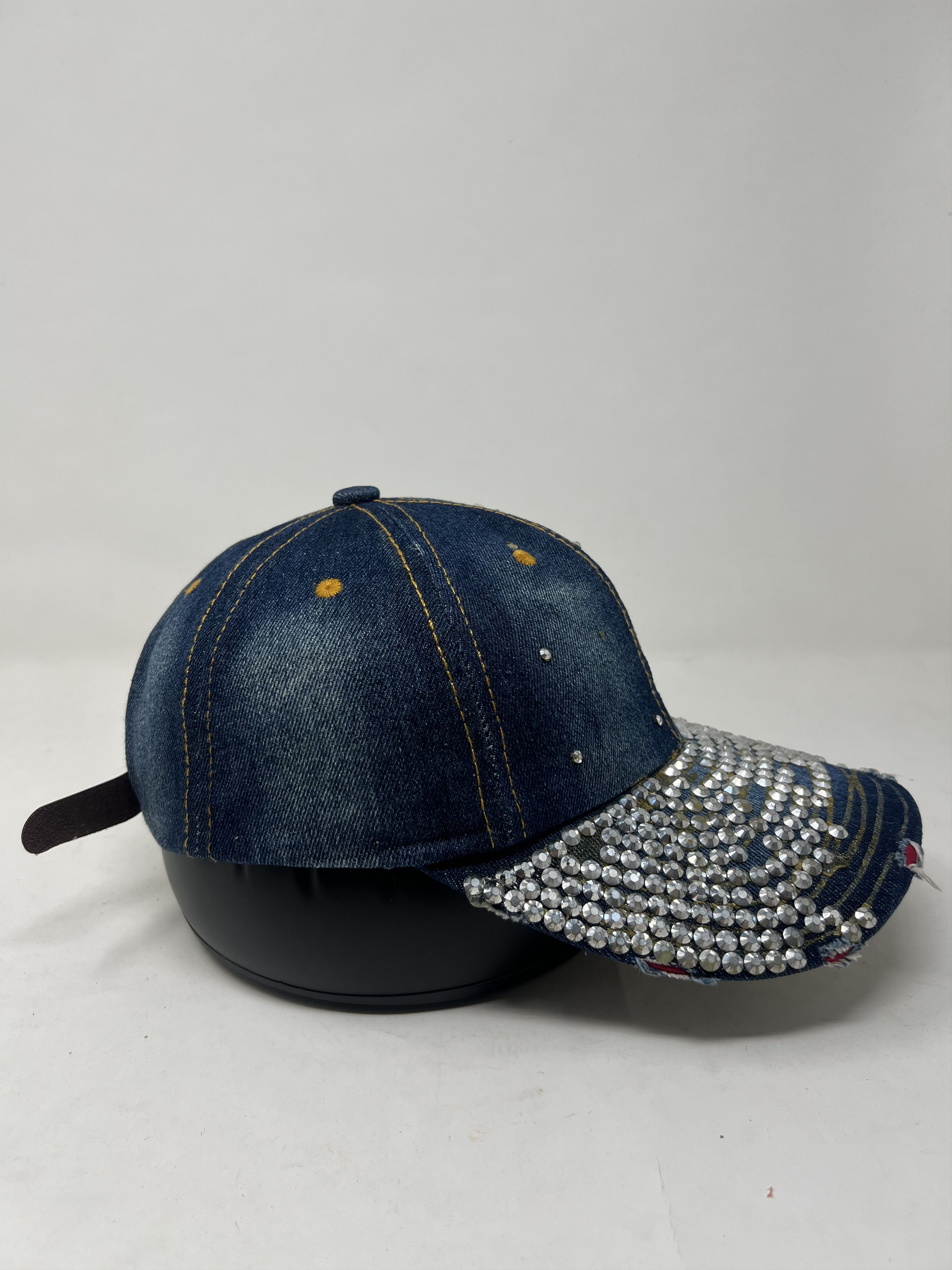 Seditionaries Denime Jeans Diamond Archive Streetwear Hat Size ONE SIZE - 4 Thumbnail