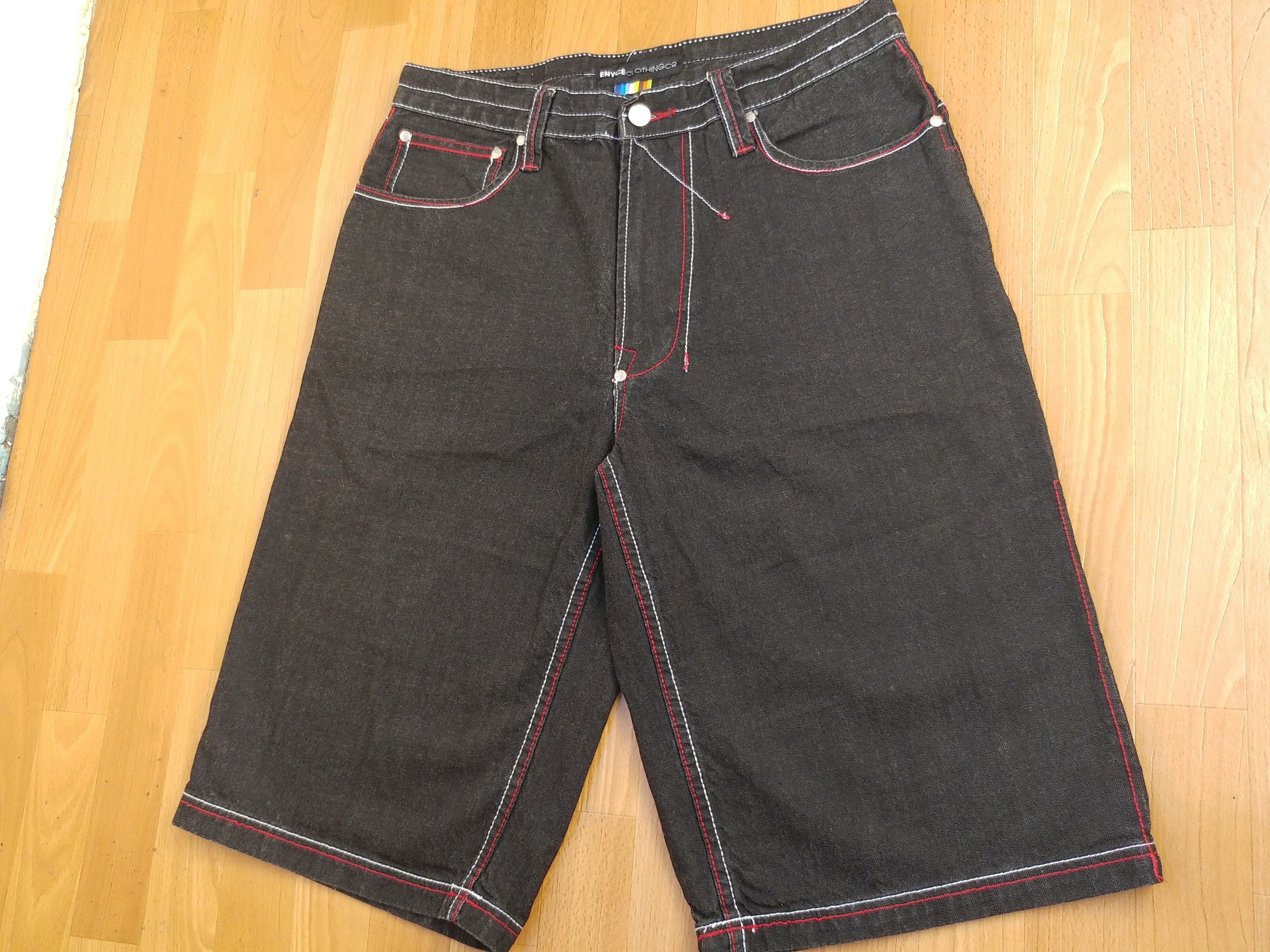 Enyce Enyce jeans shorts, vintage baggy denim, 90s hip-hop 34 Size US 34 / EU 50 - 8 Thumbnail