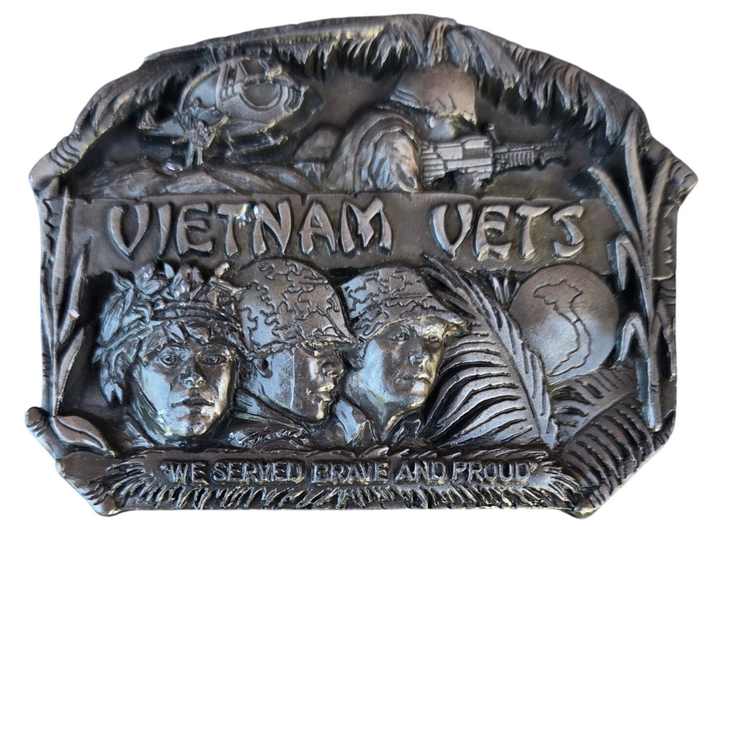 Other Vietnam Vets Belt Buckle War Veterans Soldiers Military Army Size ONE SIZE - 4 Thumbnail