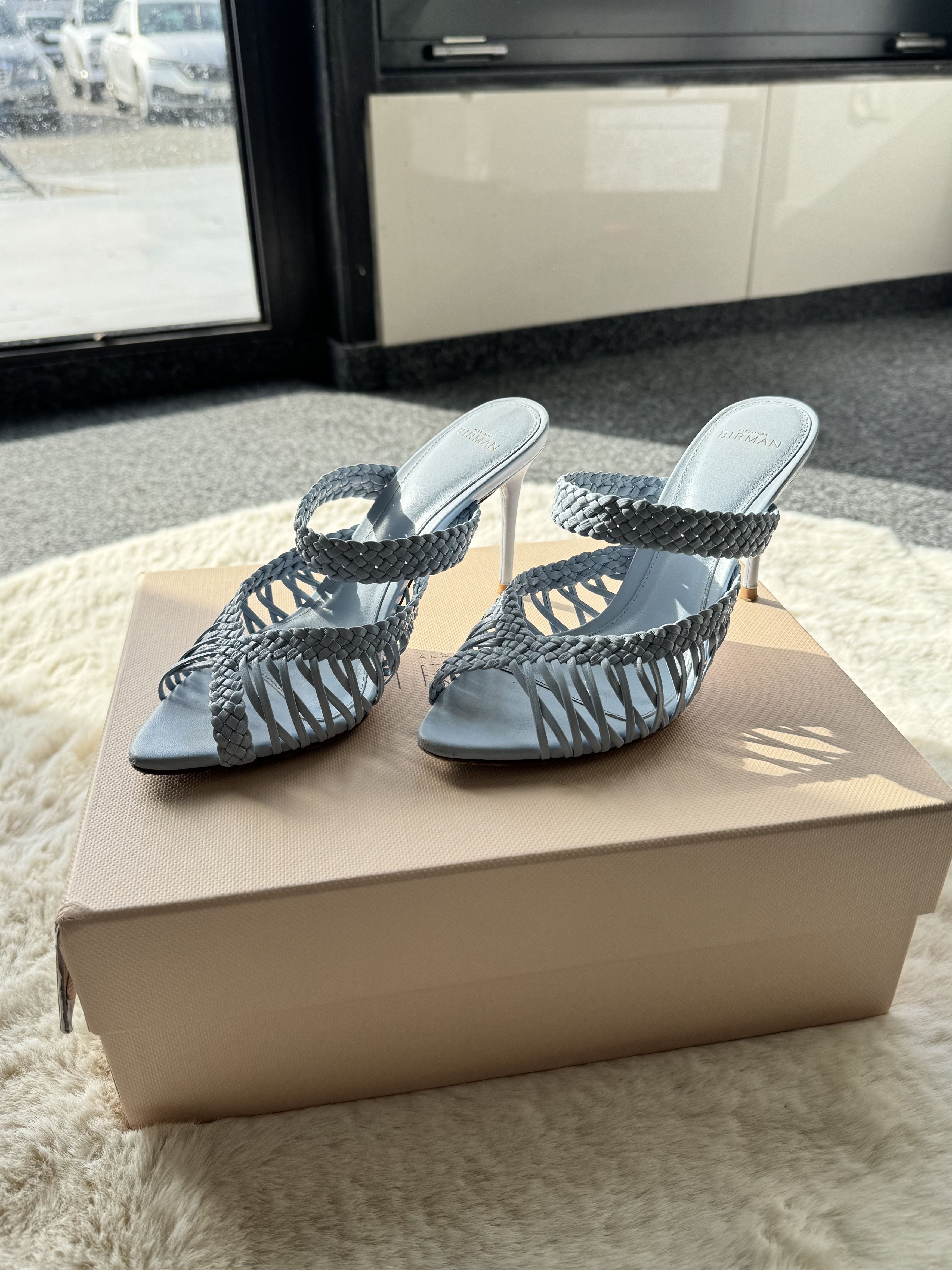 Alexandre Birman Alexandre Birman Agathab - blue high heels sandals 36 Size US 6 / IT 36 - 11 Thumbnail