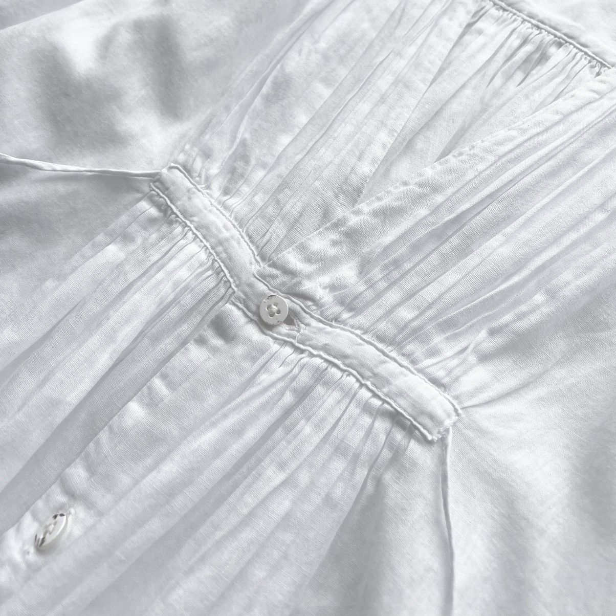 Kapital × Kapital Kountry ‘KAPITAL’ BLOUSES FISHERMAN’S WHITE OVERSIZED SHIRT Size US S / EU 44-46 / 1 - 3 Thumbnail