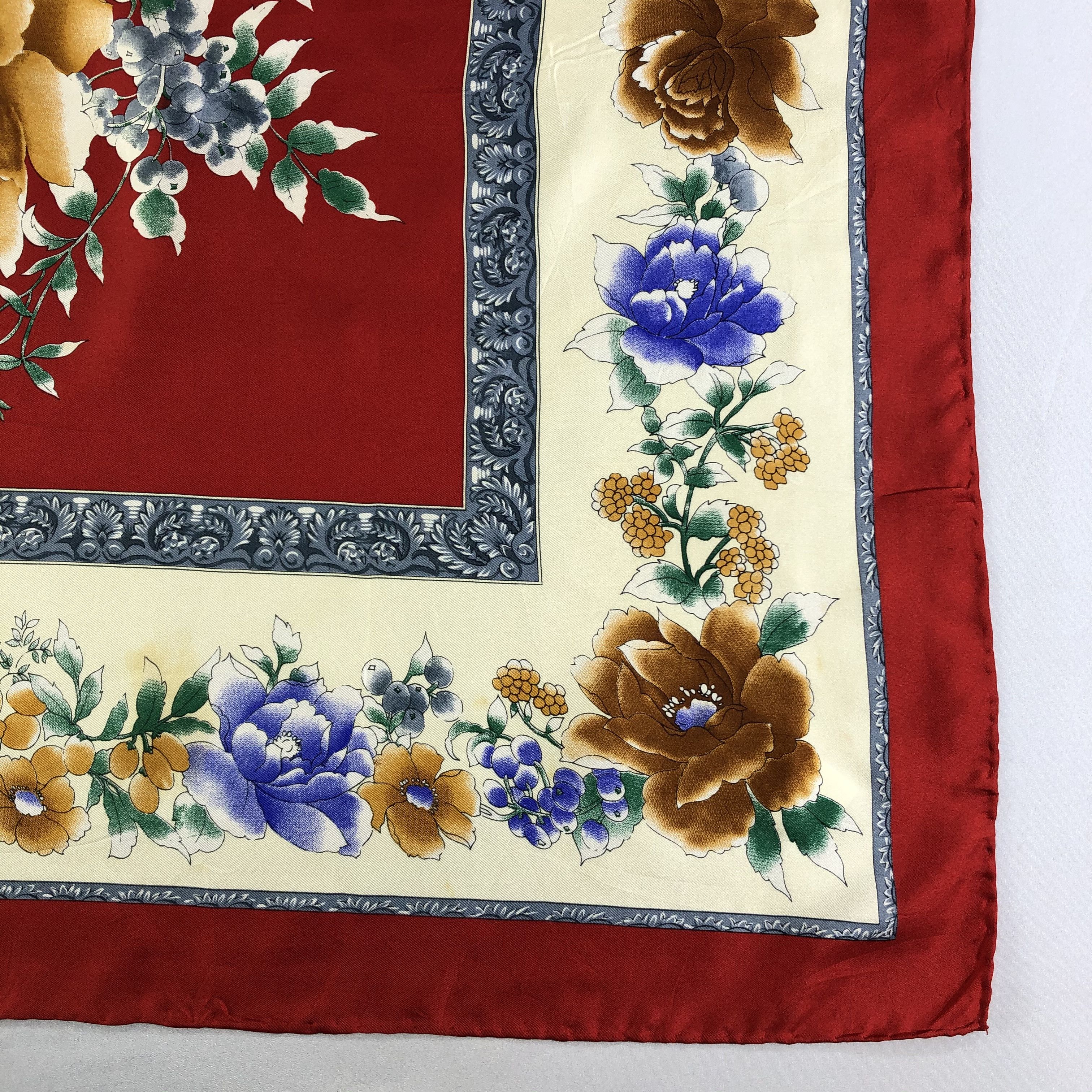 Vintage Vintage Kuk Jae Silk Scarf Size ONE SIZE - 3 Thumbnail
