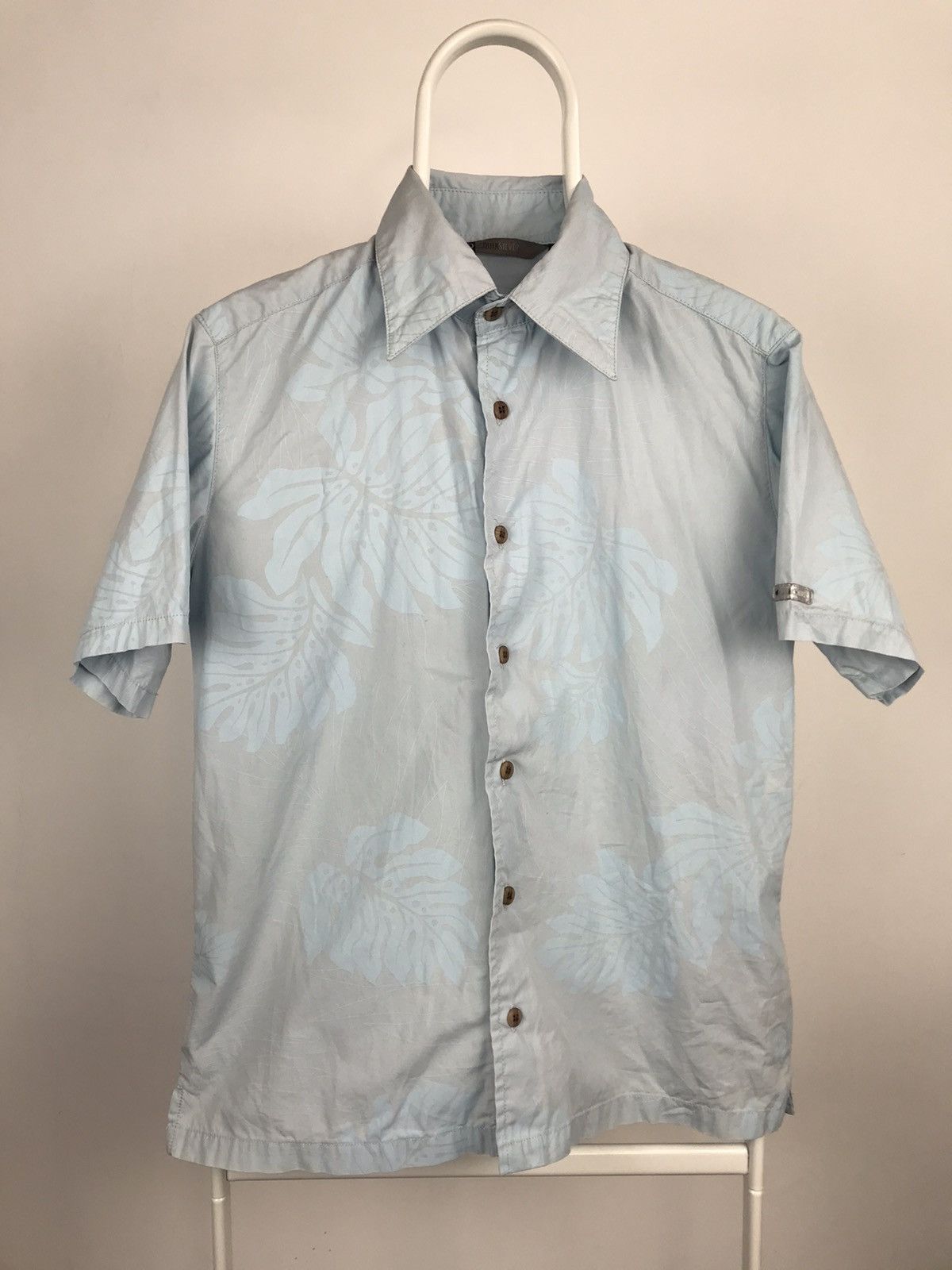 Quiksilver Vintage Quiksilver Short Sleeve Nature Print Shirt Size US S / EU 44-46 / 1 - 1 Thumbnail