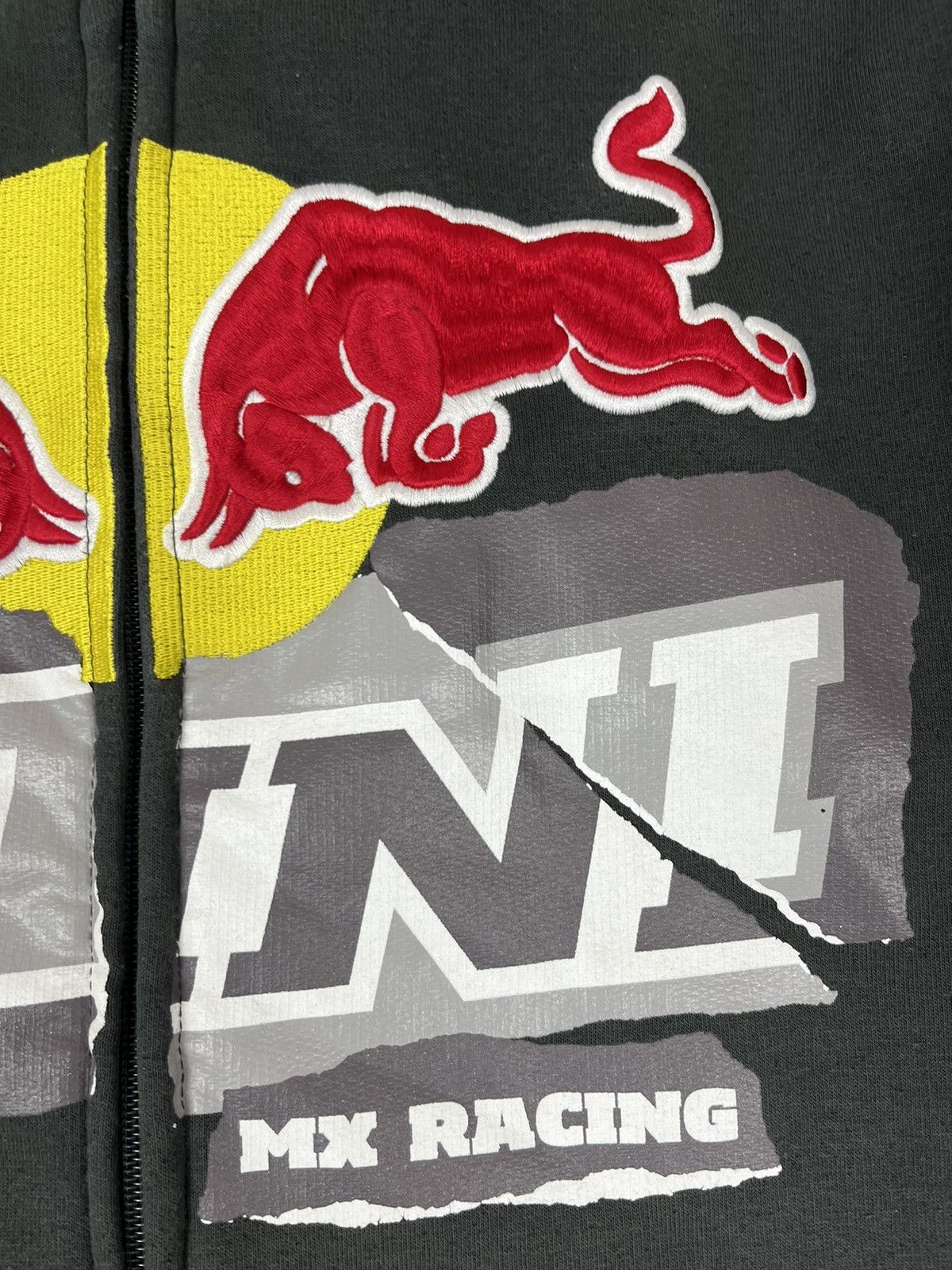 Red Bull Red Bull Kini MX Racing Vintage Full Zip Track Jacket Size US L / EU 52-54 / 3 - 6 Thumbnail