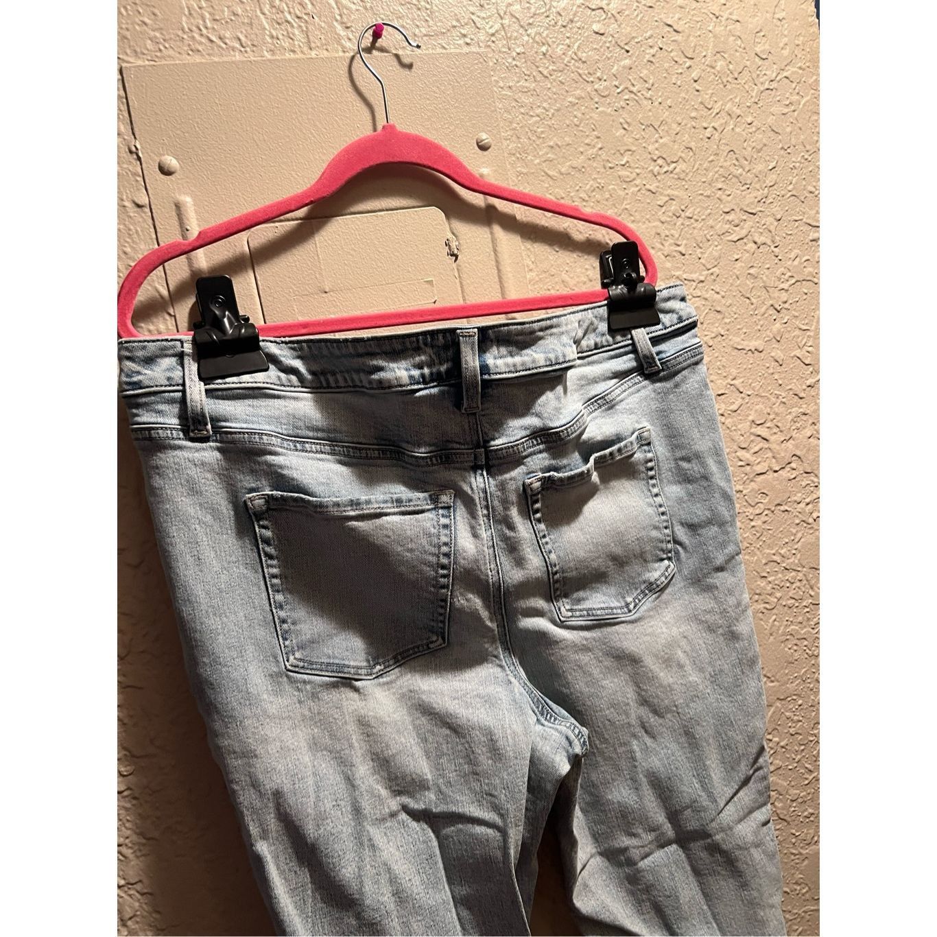 Other m Jeans By Maurices Light Colored Mid-Rise Kick Boot Ankle J Size 38" / US 16 / IT 52 - 12 Thumbnail