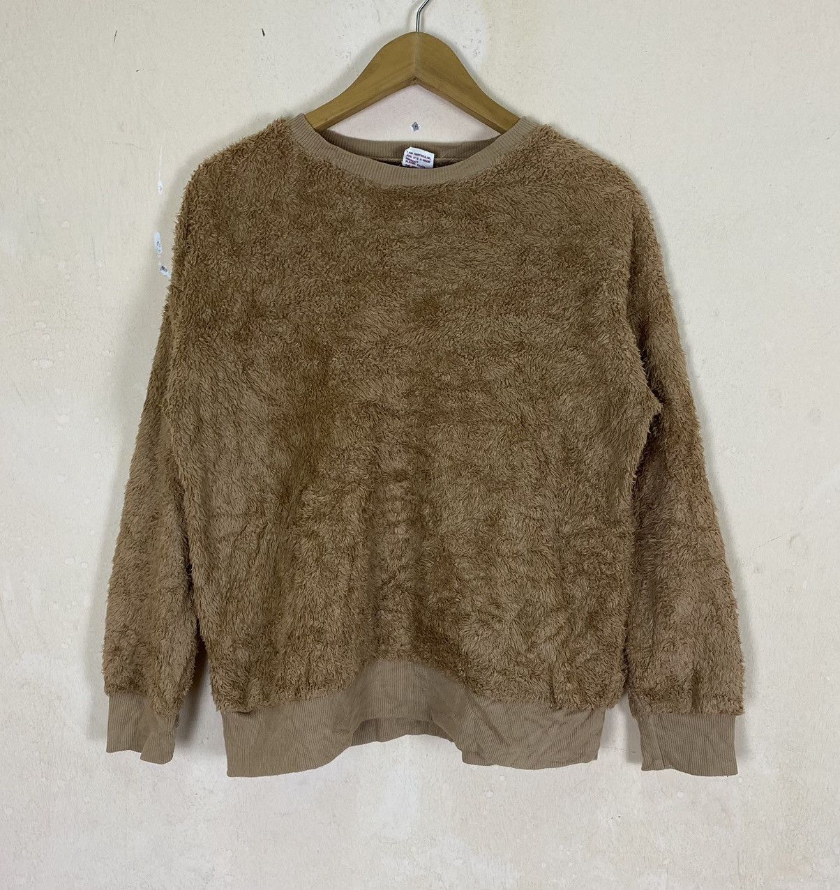 Japanese Brand Japanese Brand USA5Style Big Font Sherpa Sweater Size US M / EU 48-50 / 2 - 6 Thumbnail