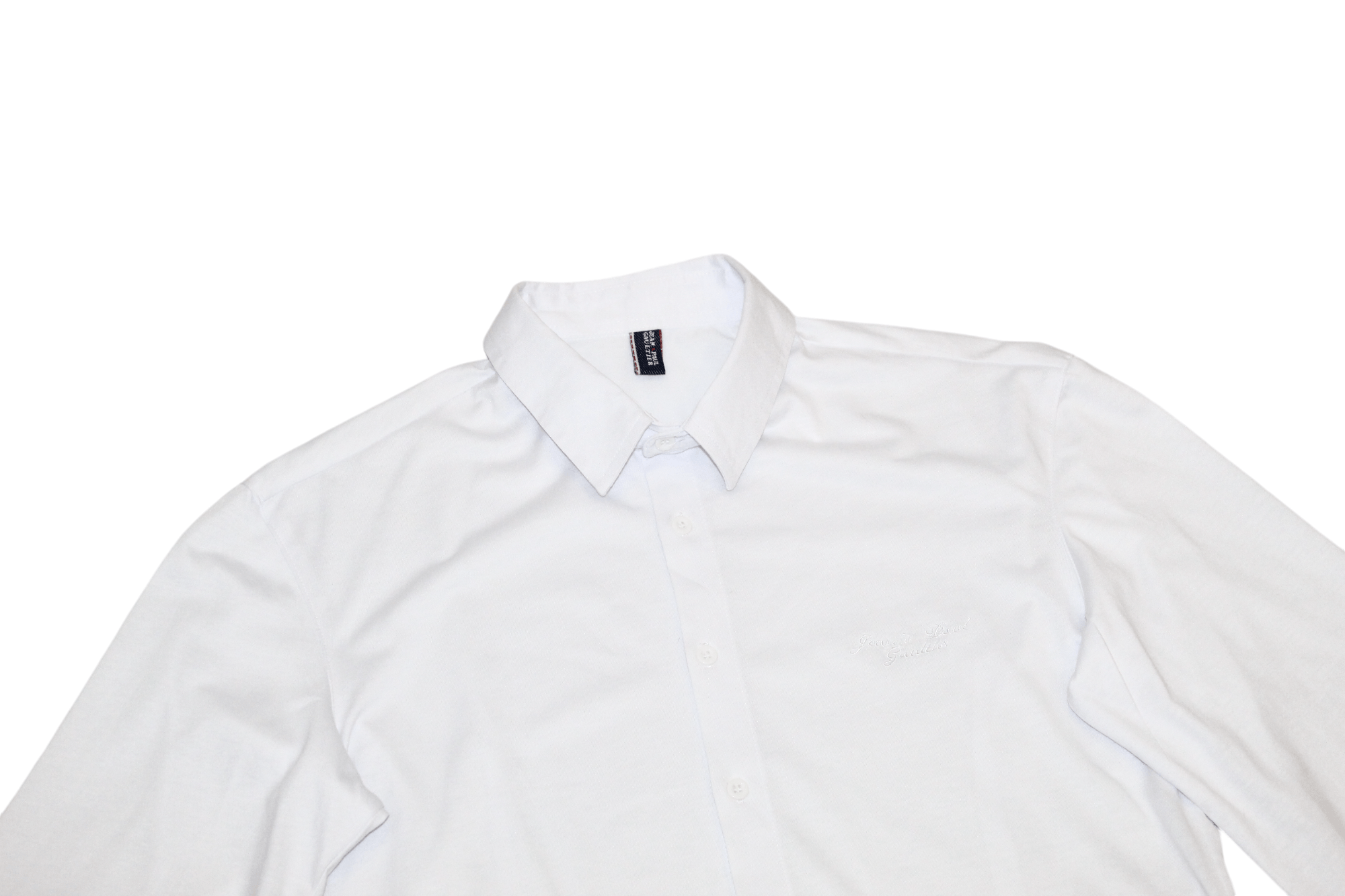 Jean Paul Gaultier Jean Paul Gaultier Signatured Slim Fit Cotton Jersey Shirt Size US L / EU 52-54 / 3 - 16 Thumbnail