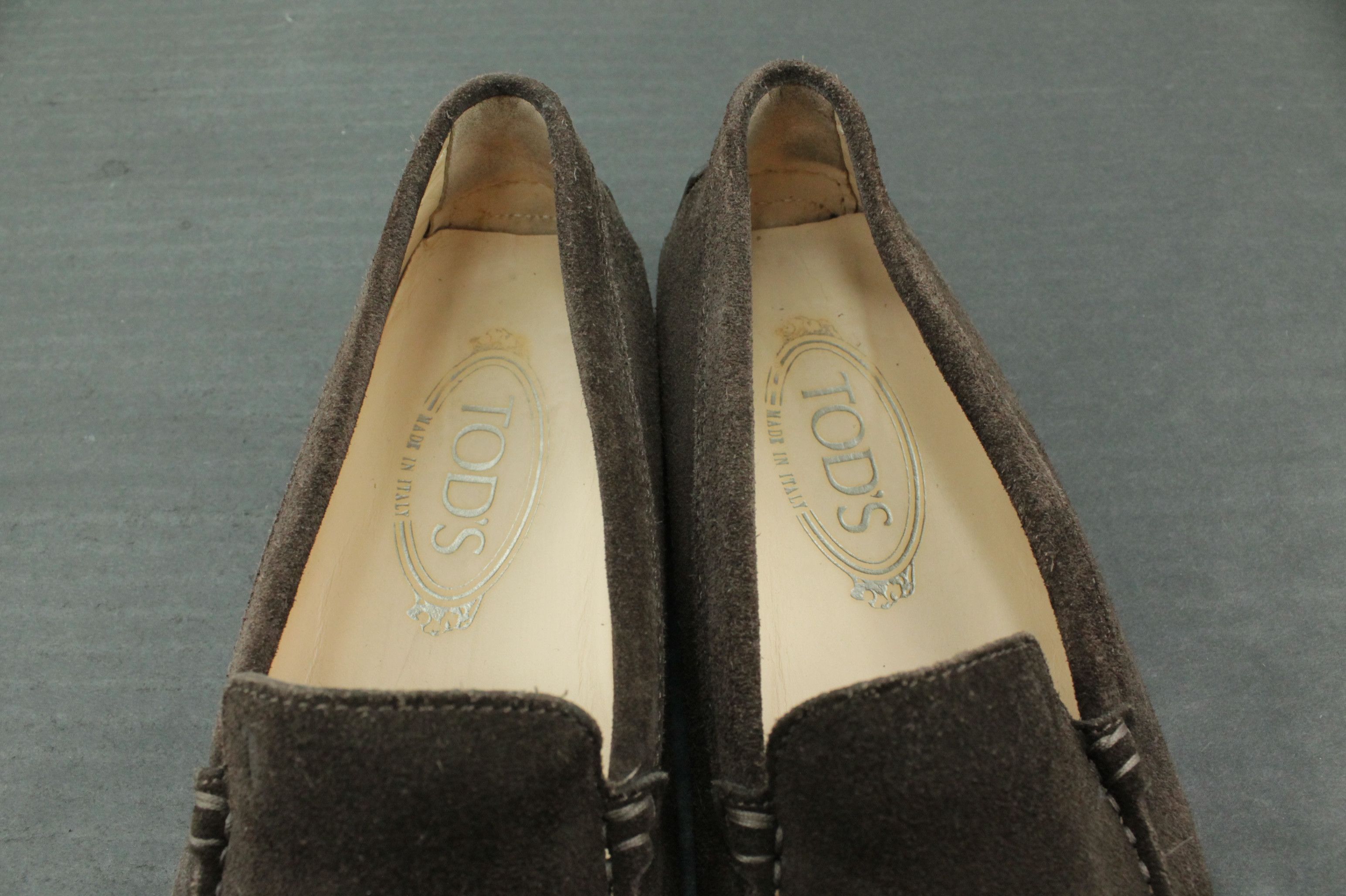 Tod's Tod's Brown Suede Slip On Driving Mocassine Loafers Women's Size US 8.5 / IT 38.5 - 8 Thumbnail