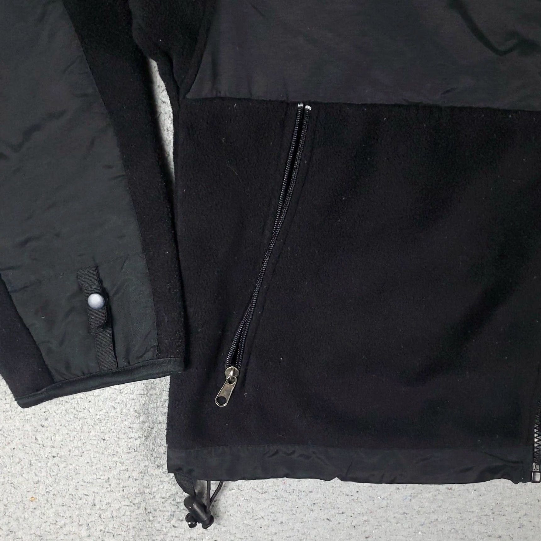 Vintage Steve & Barrys Jacket Mens Size Large Black Fleece Full Up Winter Coat Size US L / EU 52-54 / 3 - 3 Thumbnail