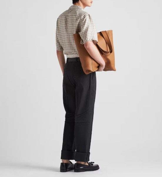 Prada oc11z0625 Shirt in Beige Size US M / EU 48-50 / 2 - 5 Thumbnail