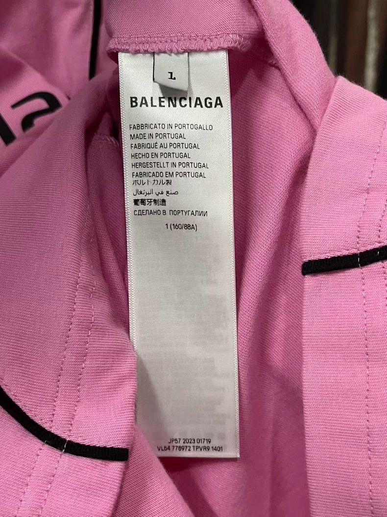 Balenciaga Balenciaga Pink Manchester United Shanghai Long Sleeve Size US S / EU 44-46 / 1 - 7 Thumbnail