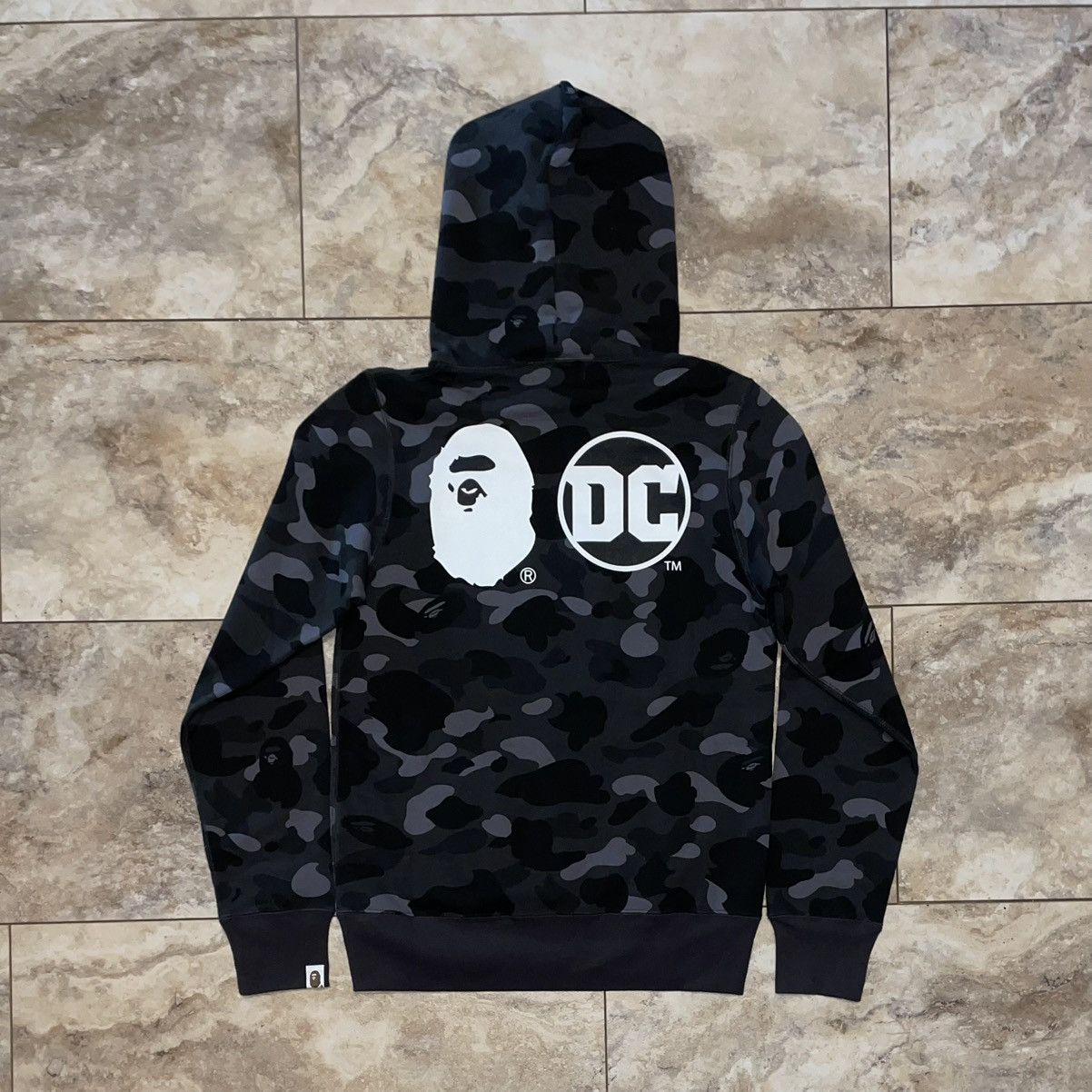 Bape BAPE X DC Superman Camo Pullover Hoodie Black Size Small Size US S / EU 44-46 / 1 - 2 Thumbnail