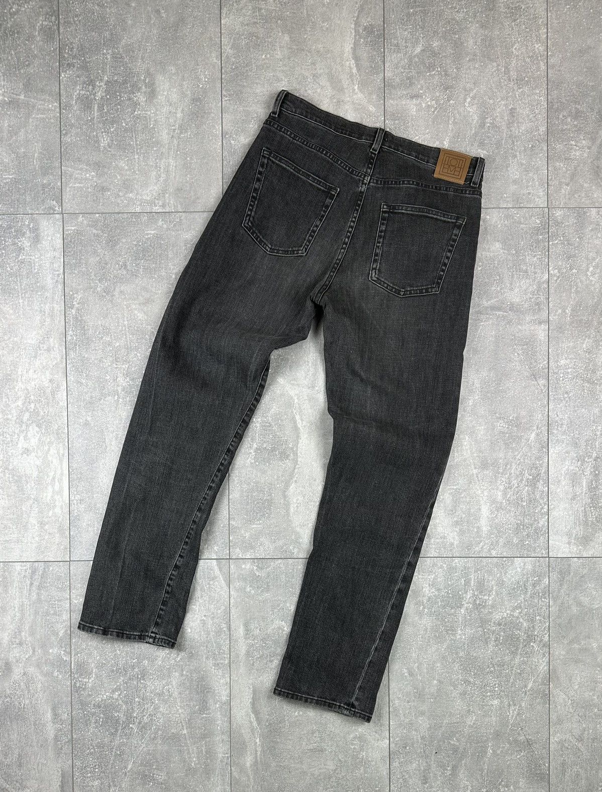 Toteme Luxury Jeans Small Tad Logo