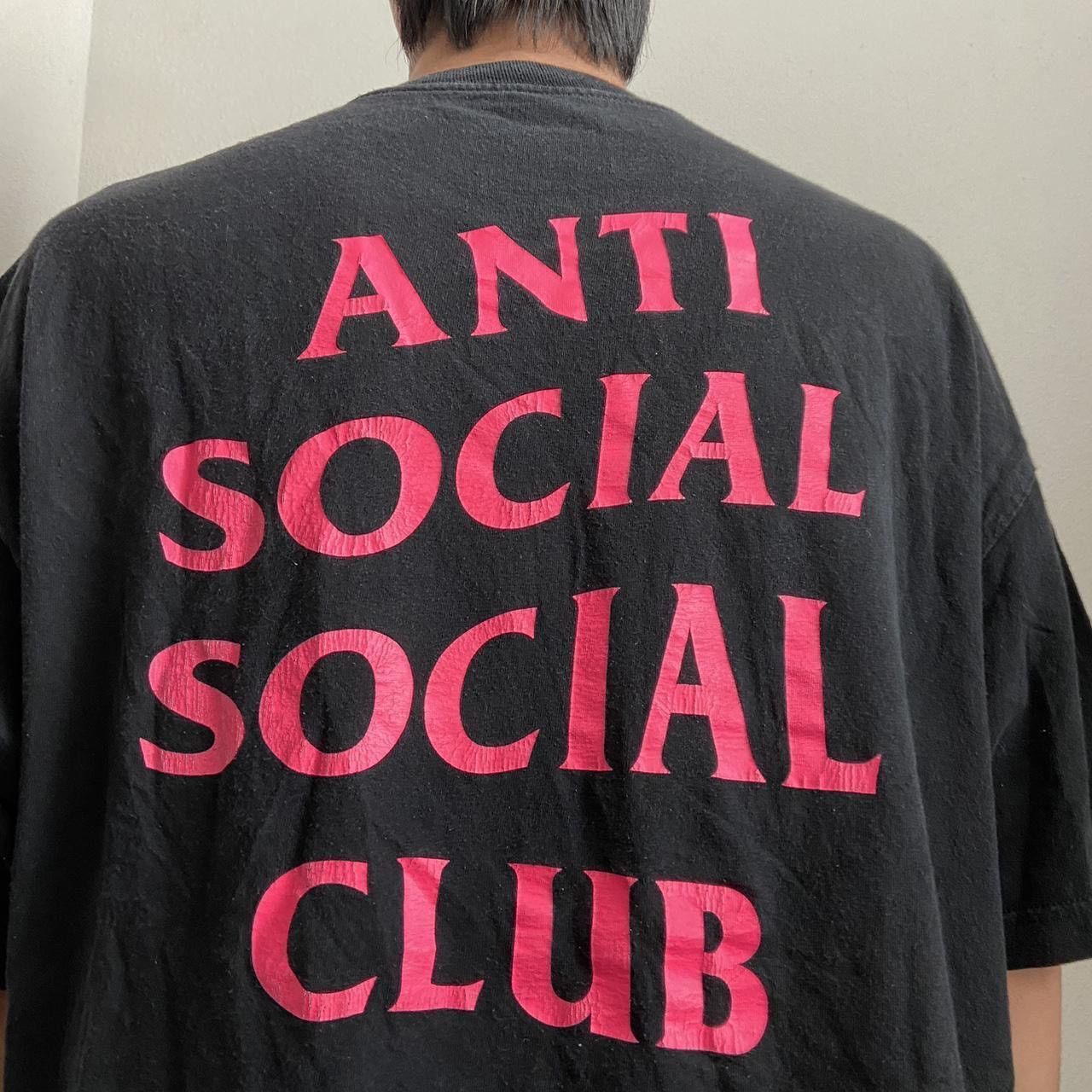 Anti Social Social Club Anti Social Social Club Fulfilled Graphics Black Tee Shirt Size US XL / EU 56 / 4 - 3 Thumbnail