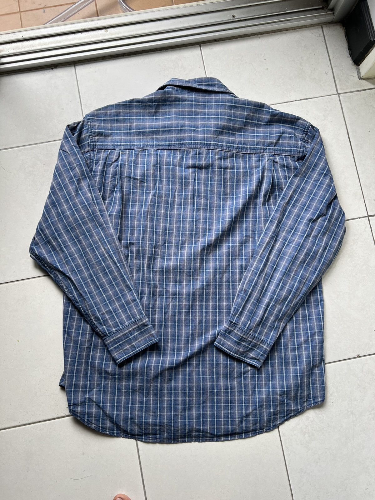 Kansai Yamamoto Kansai Jeans Long Sleeves Striped Shirts Size US L / EU 52-54 / 3 - 11 Thumbnail
