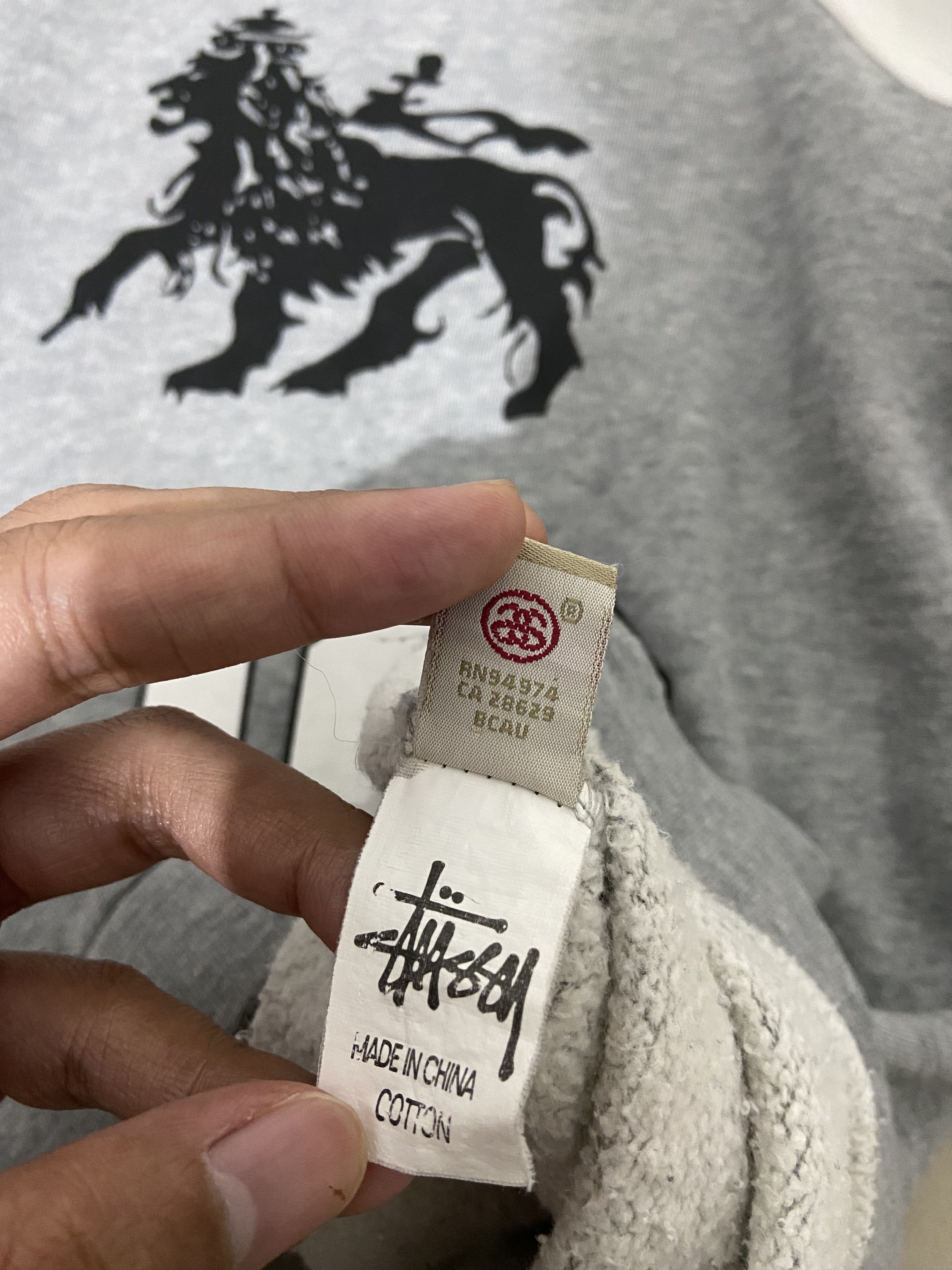 Stussy STUSSY crewneck sweatshirt Size US M / EU 48-50 / 2 - 9 Thumbnail