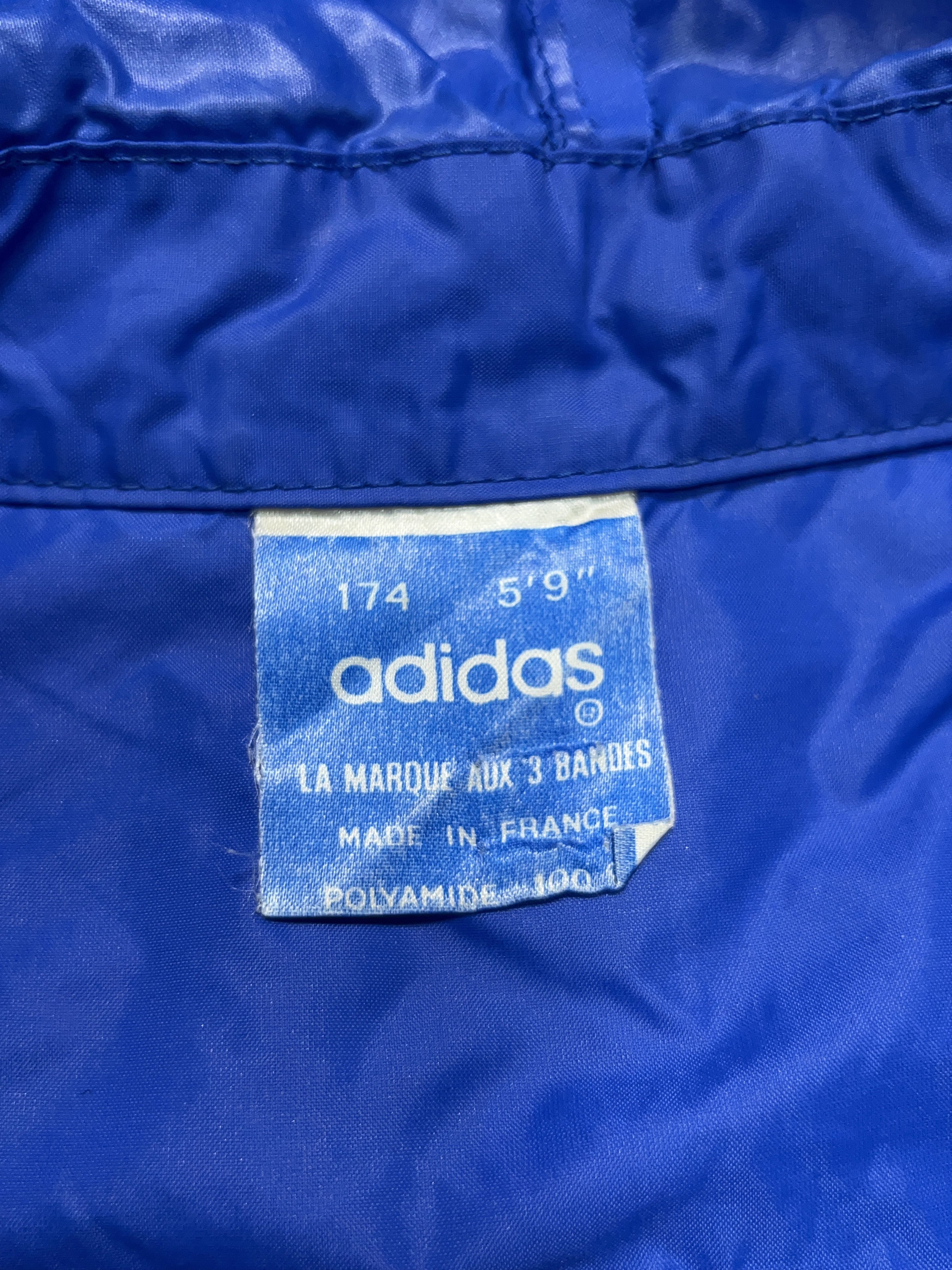 Vintage 1980s Adidas Ventex Nylon Lightweight Rain Suit Jacket Pants Size US S / EU 44-46 / 1 - 11 Thumbnail
