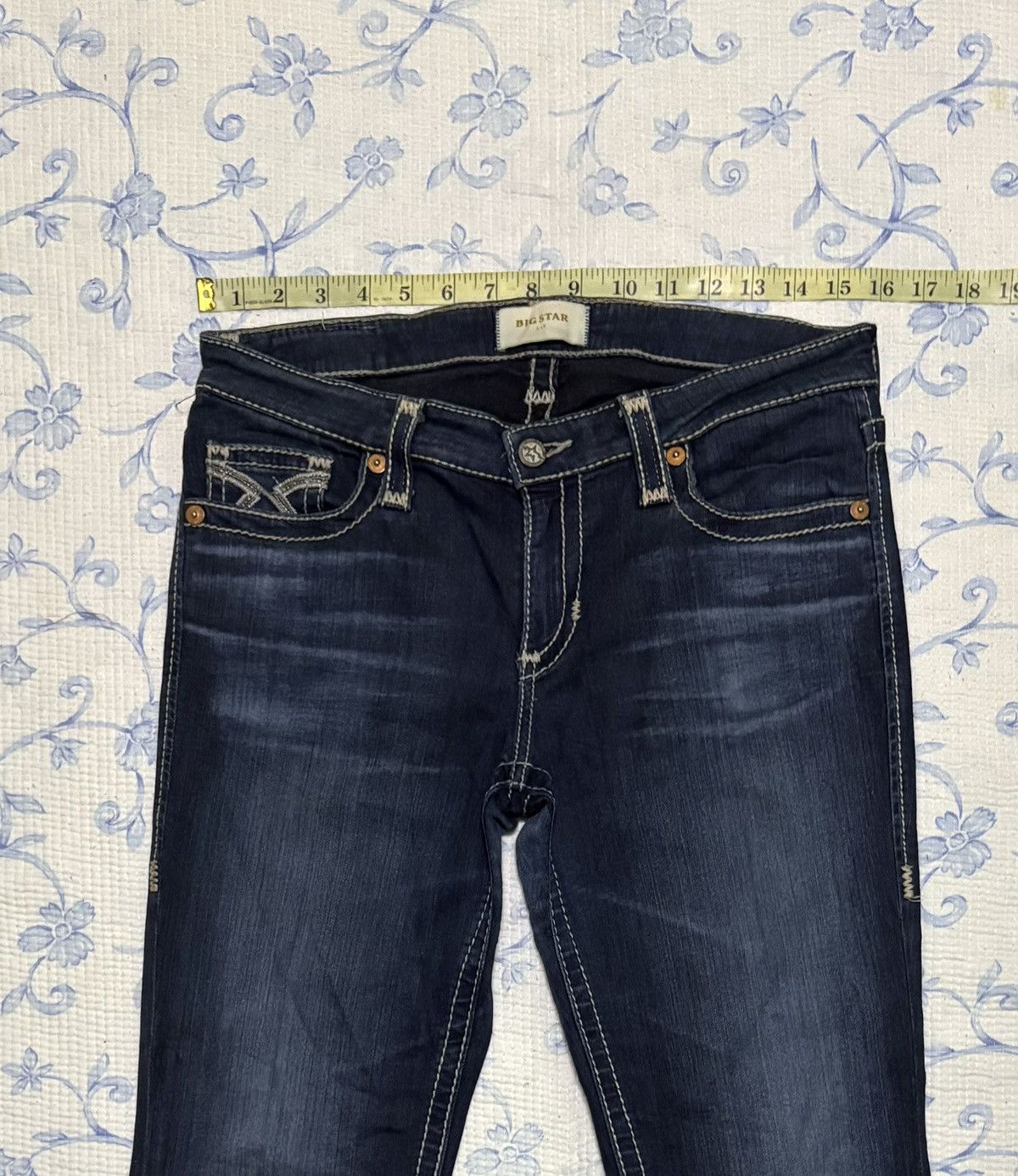 Big Star Big Star Streetwear Denim Flared Jeans Size US 32 / EU 48 - 3 Thumbnail