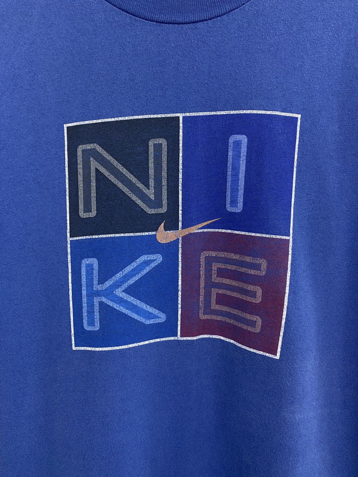 Nike × Vintage 🇺🇸 Vintage 90s Nike Court Tennis t-shirt Y2K Rare Retro Hype Size US L / EU 52-54 / 3 - 4 Thumbnail