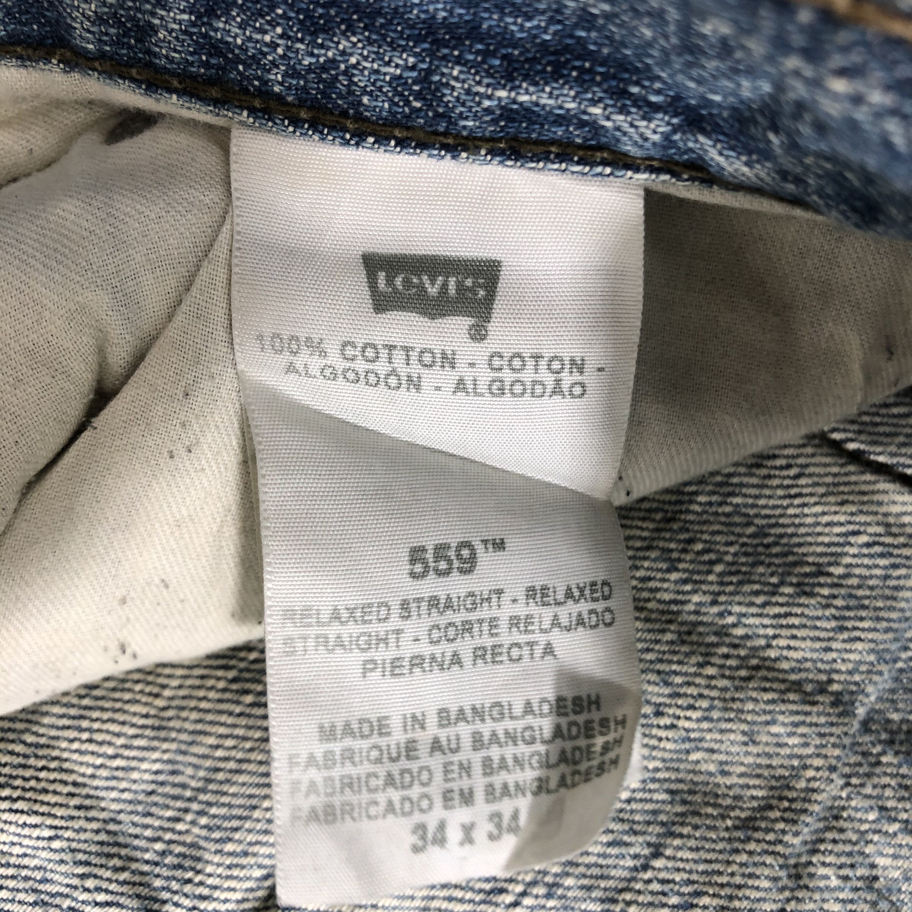 Levi's Vintage Levis 559 Jeans-J3291 Size US 37 - 12 Thumbnail