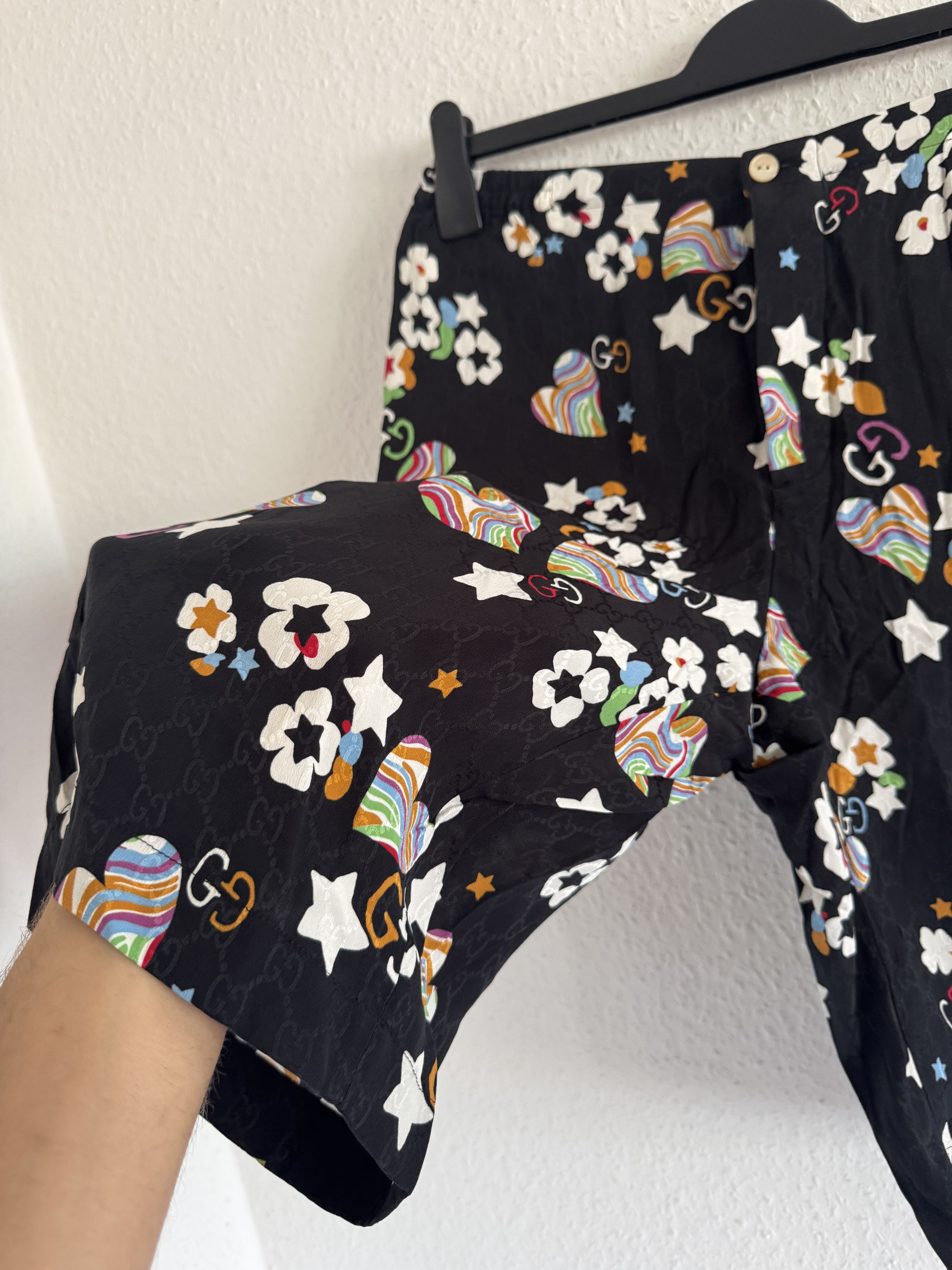 Gucci Fantasia Monogram Silk Shorts Size US 32 / EU 48 - 7 Thumbnail