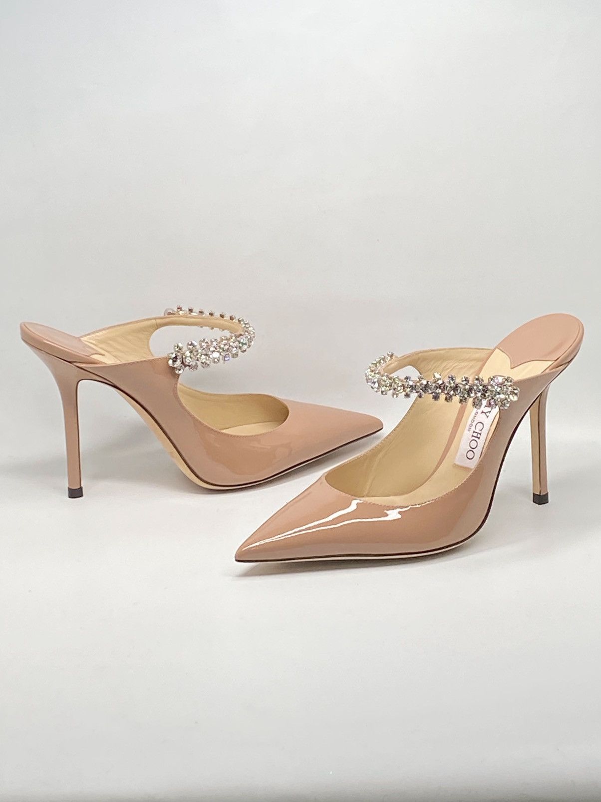 Jimmy Choo Jimmy Choo Bing Embellished Patent Leather Mules size 36 Size US 6 / IT 36 - 12 Thumbnail