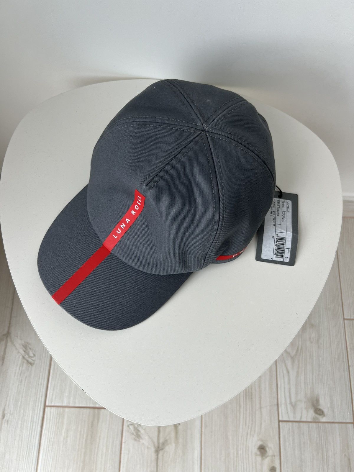 Prada Prada Luna Rossa Grey Pirelli Racing Cap Size ONE SIZE - 7 Thumbnail