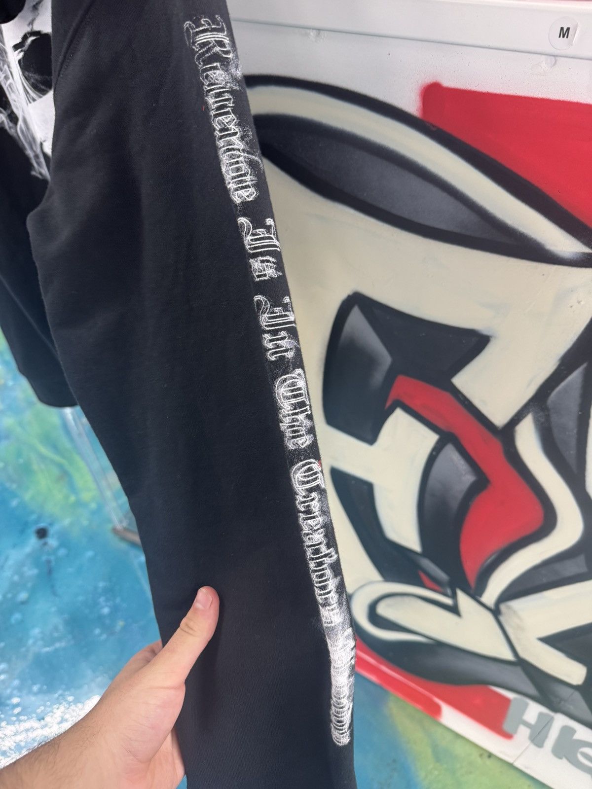 Revenge Revenge Smoke Lightning Hoodie Black Size US XL / EU 56 / 4 - 3 Thumbnail