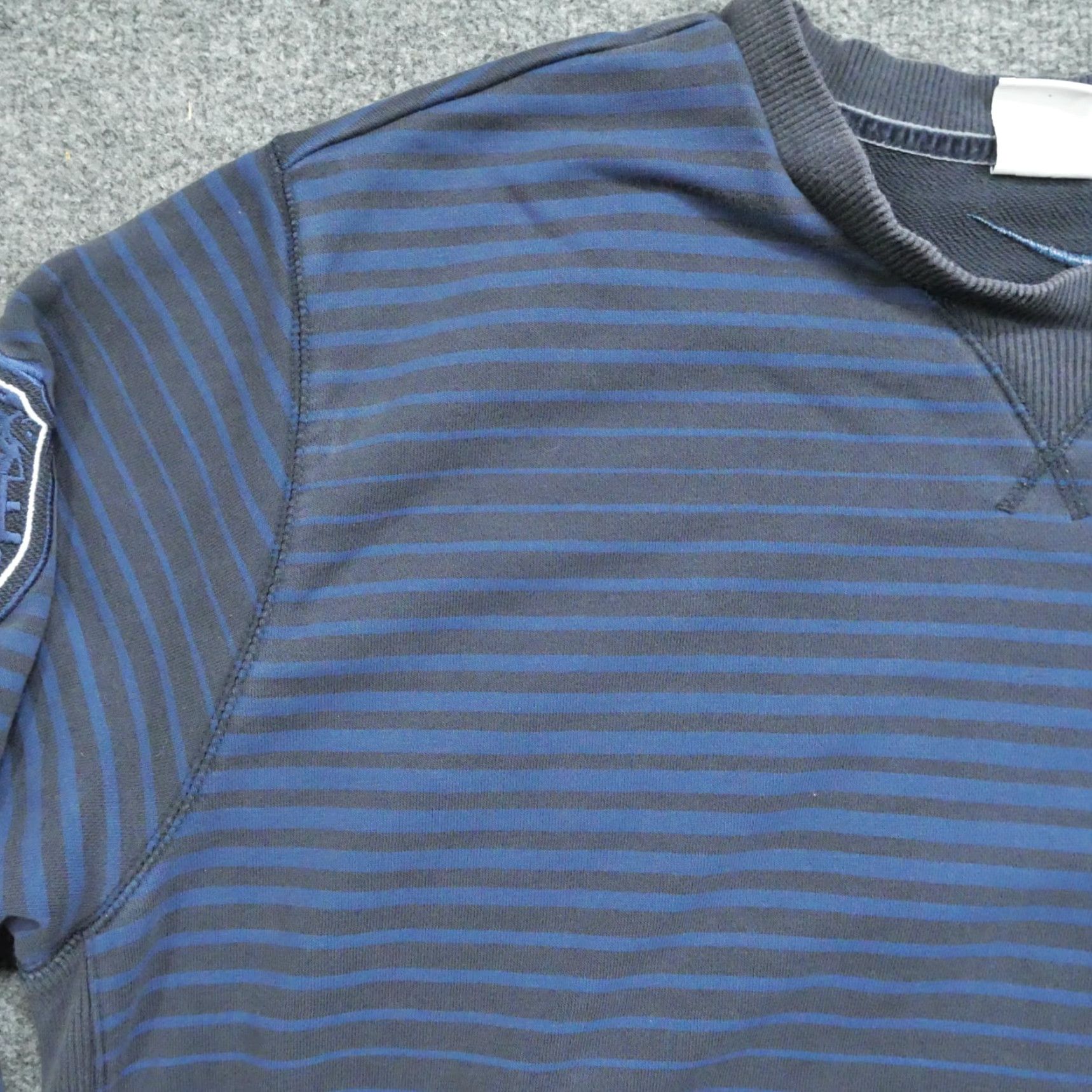 Nike Nike Sweatshirt Adult 2XL Blue Striped Pullover Lebron James Faded Size US XXL / EU 58 / 5 - 4 Thumbnail