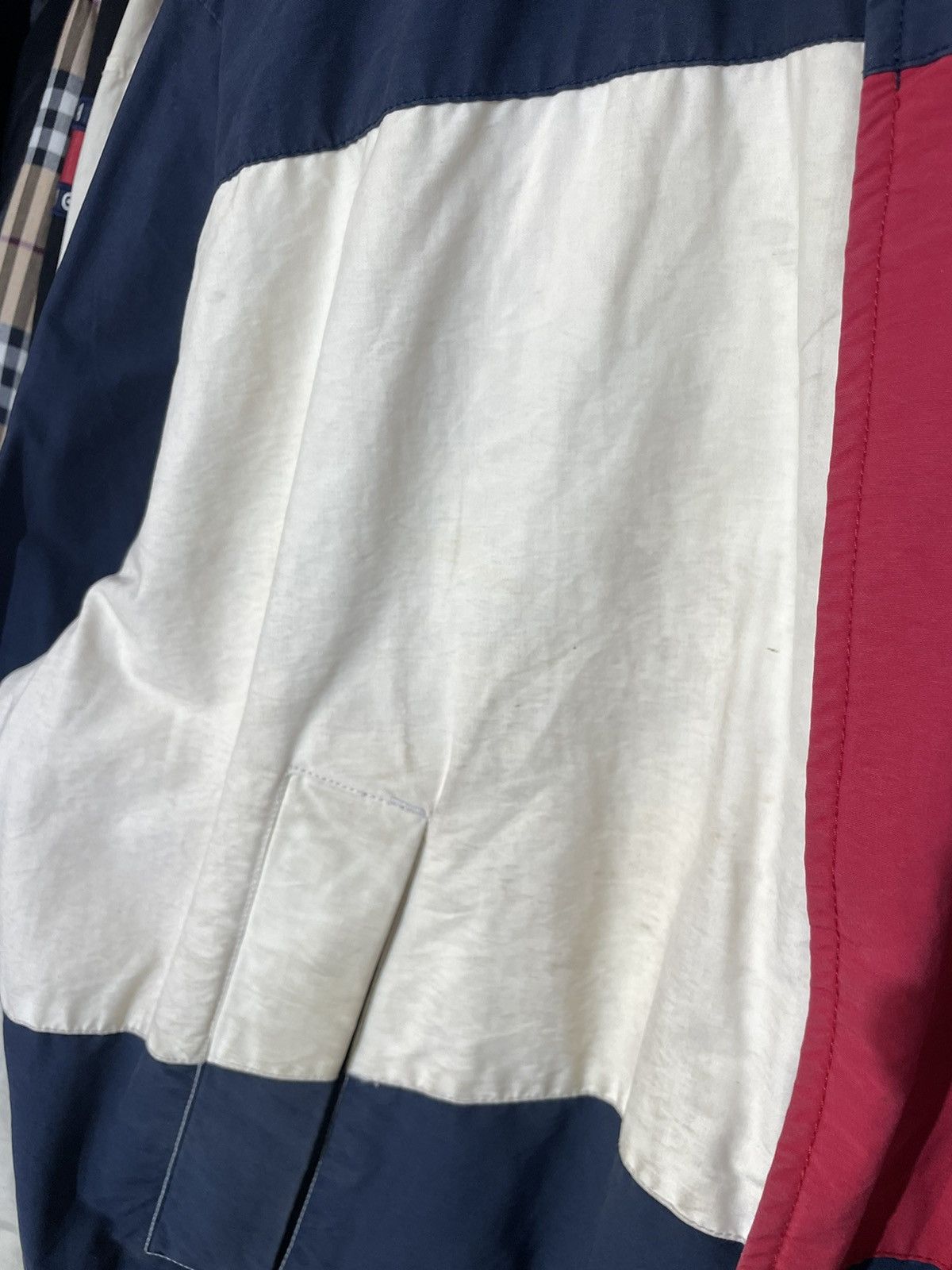 Japanese Brand × Tommy Hilfiger × Vintage Jacket Tommy Hilfiger Big Flag 90’s Vintage Reversible Size US XL / EU 56 / 4 - 10 Thumbnail