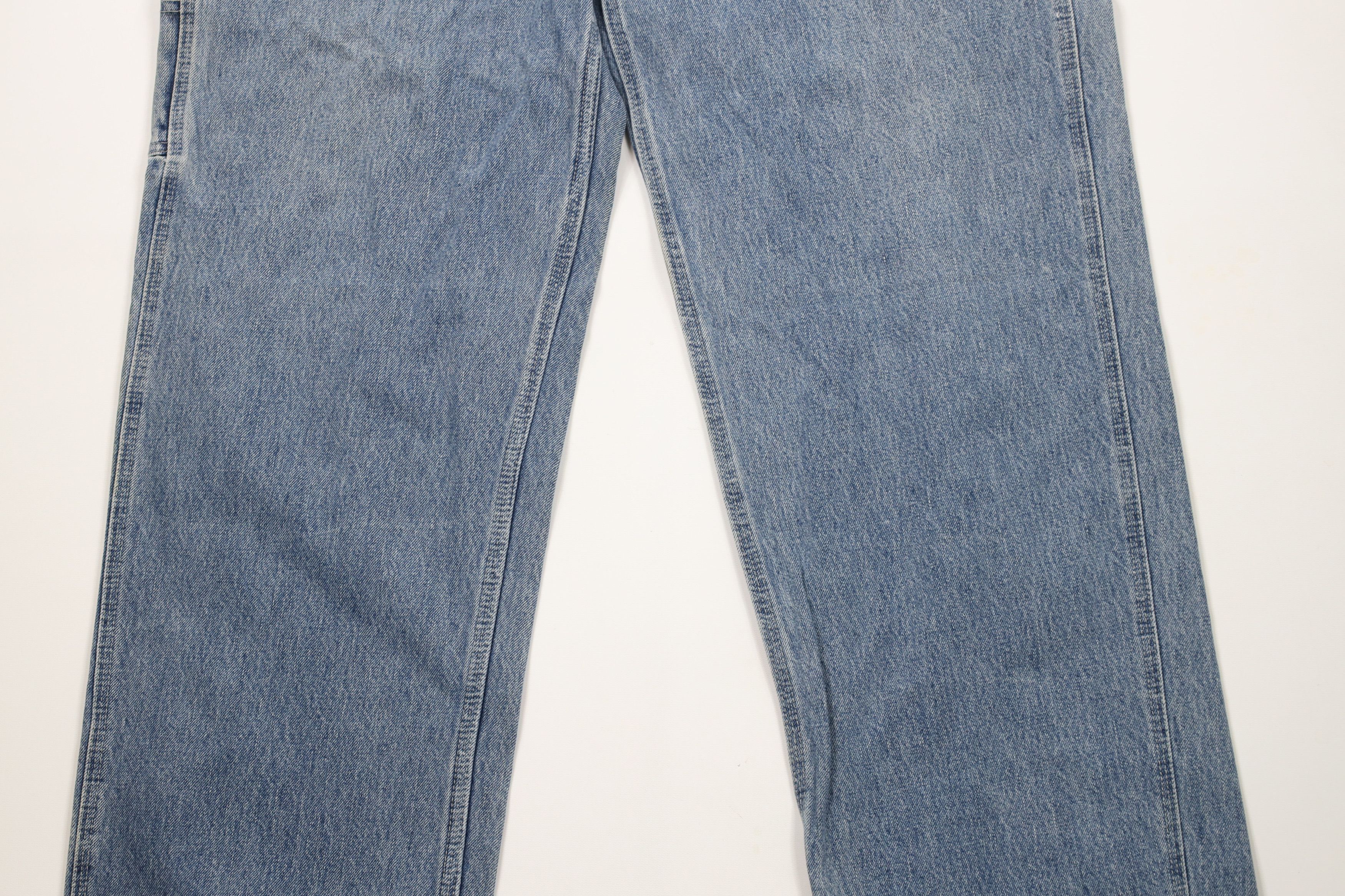 Ralph Lauren × Vintage Vintage 90s Ralph Lauren Baggy Wide Leg Dungaree Jeans Size US 38 / EU 54 - 3 Thumbnail