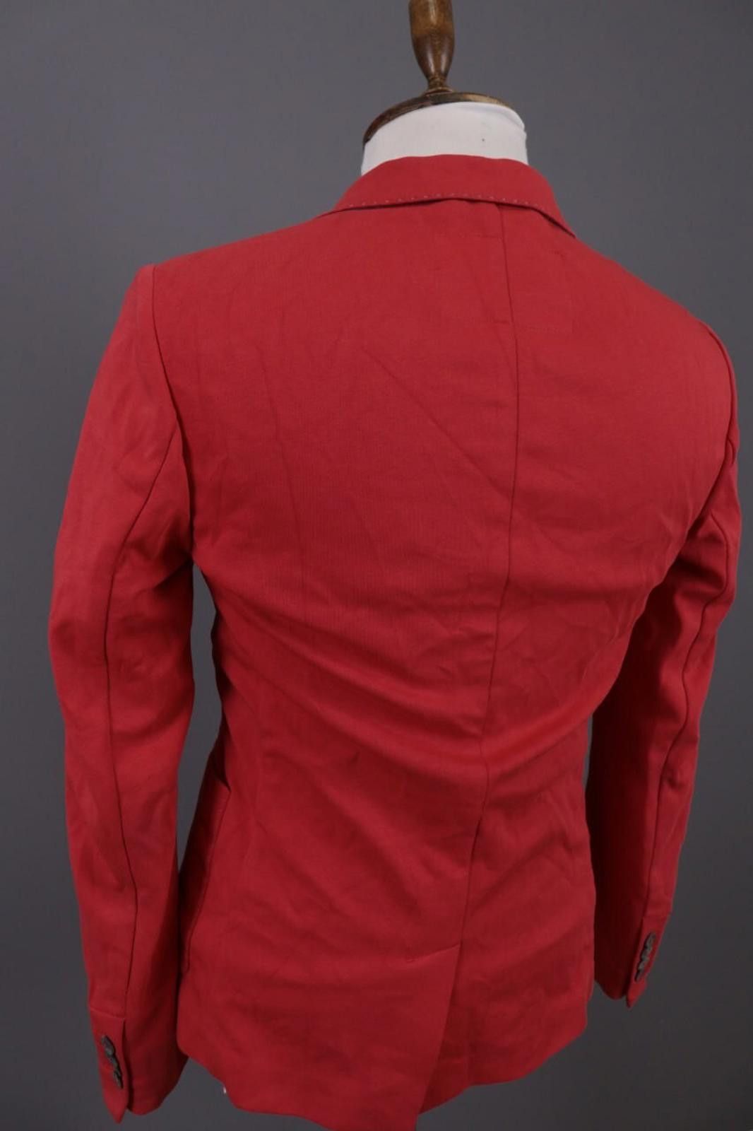 Iceberg Ice Iceberg Red Two Button Pockets Sport Coat Jacket Size 46 Size US M / EU 48-50 / 2 - 12 Thumbnail