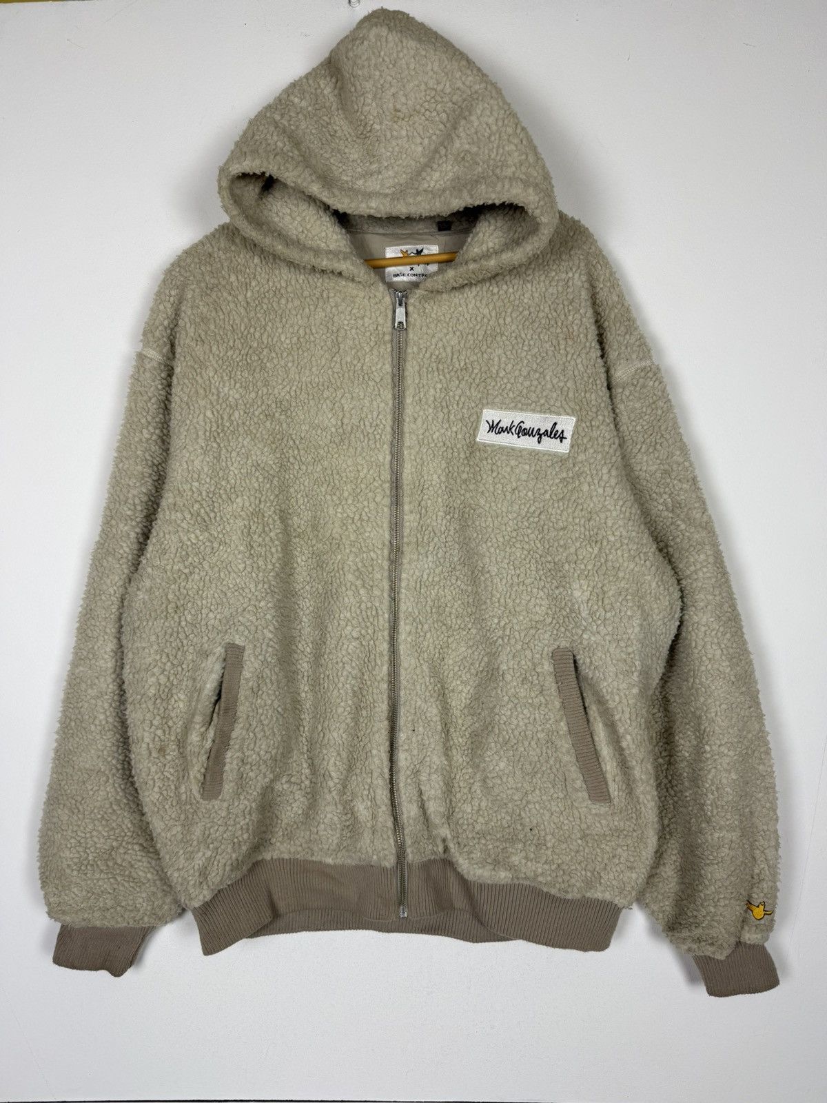 Designer Mark Gonzales Fleece Bomber Jacket Size US XL / EU 56 / 4 - 2 Thumbnail