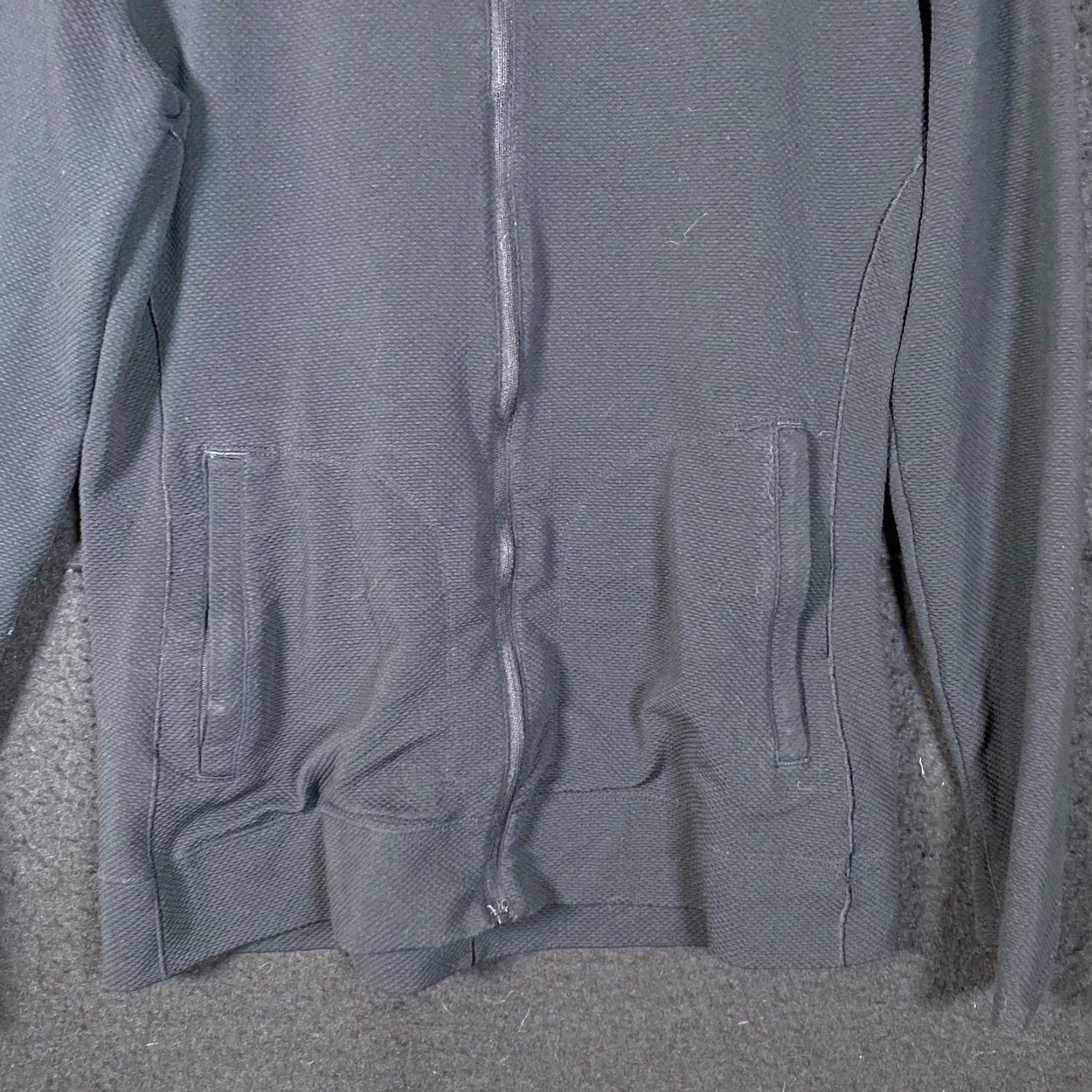 Nike VINTAGE Nike Womens Jacket Black Full Zip Dry Fit Athletic Performance Stretch Small Size S / US 4 / IT 40 - 3 Thumbnail