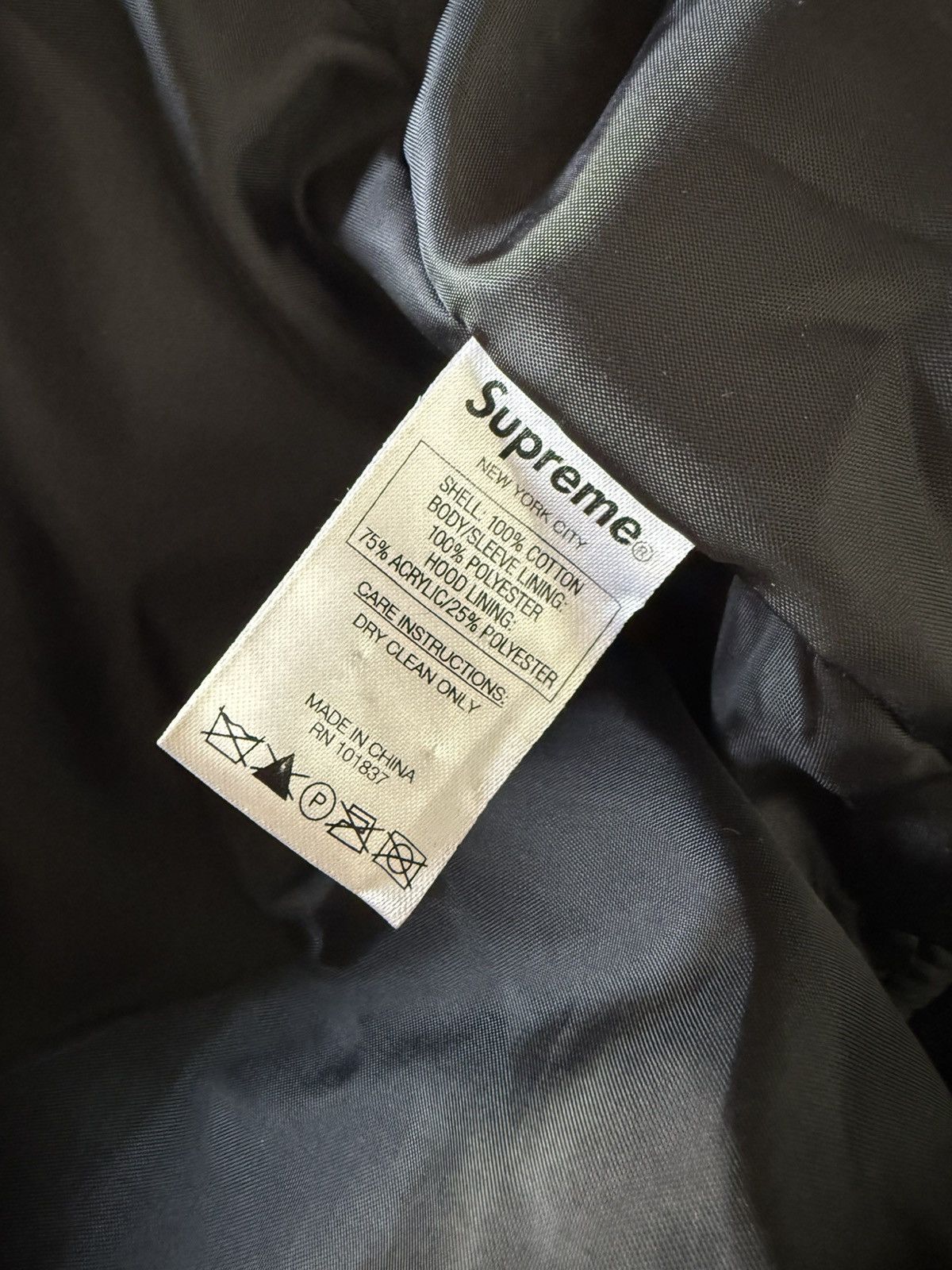 Supreme Supreme Velvet Hooded Bomber FW14 Large Size US L / EU 52-54 / 3 - 10 Thumbnail