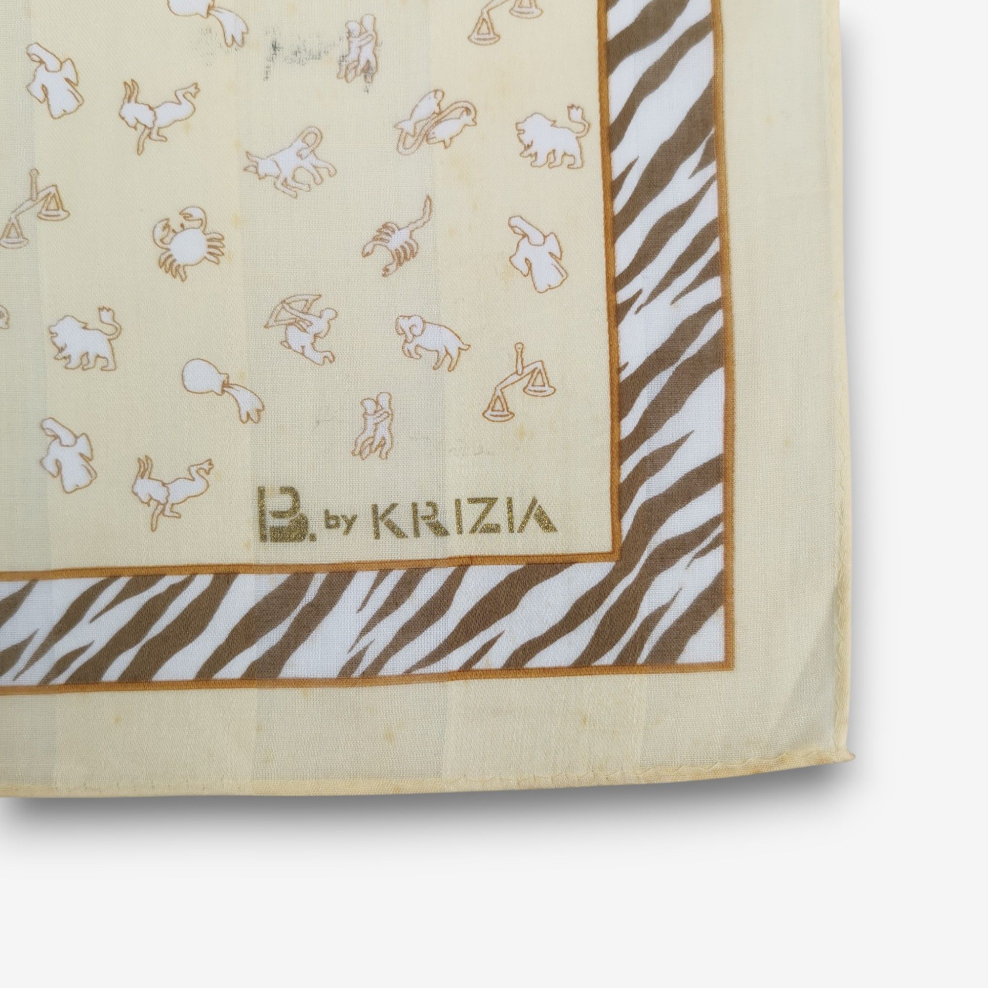 Krizia Uomo Vintage Kriza Handkerchief Bandana Neckerchief Size ONE SIZE - 2 Thumbnail