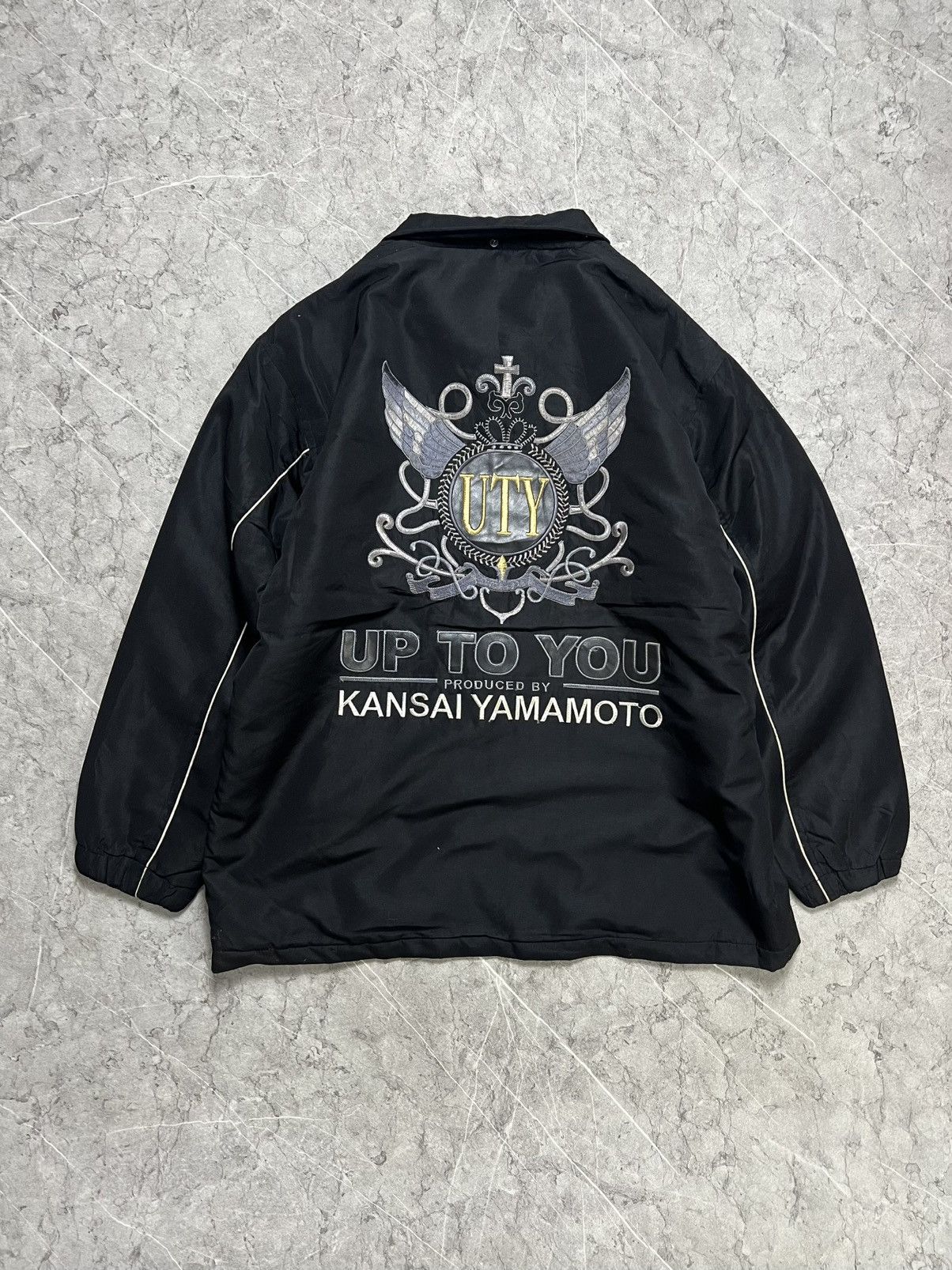 Japanese Brand × Kansai Yamamoto × Vintage 💥NEED GONE💥 Vintage Up To You by Kansai Yamamoto Size US L / EU 52-54 / 3 - 1 Thumbnail