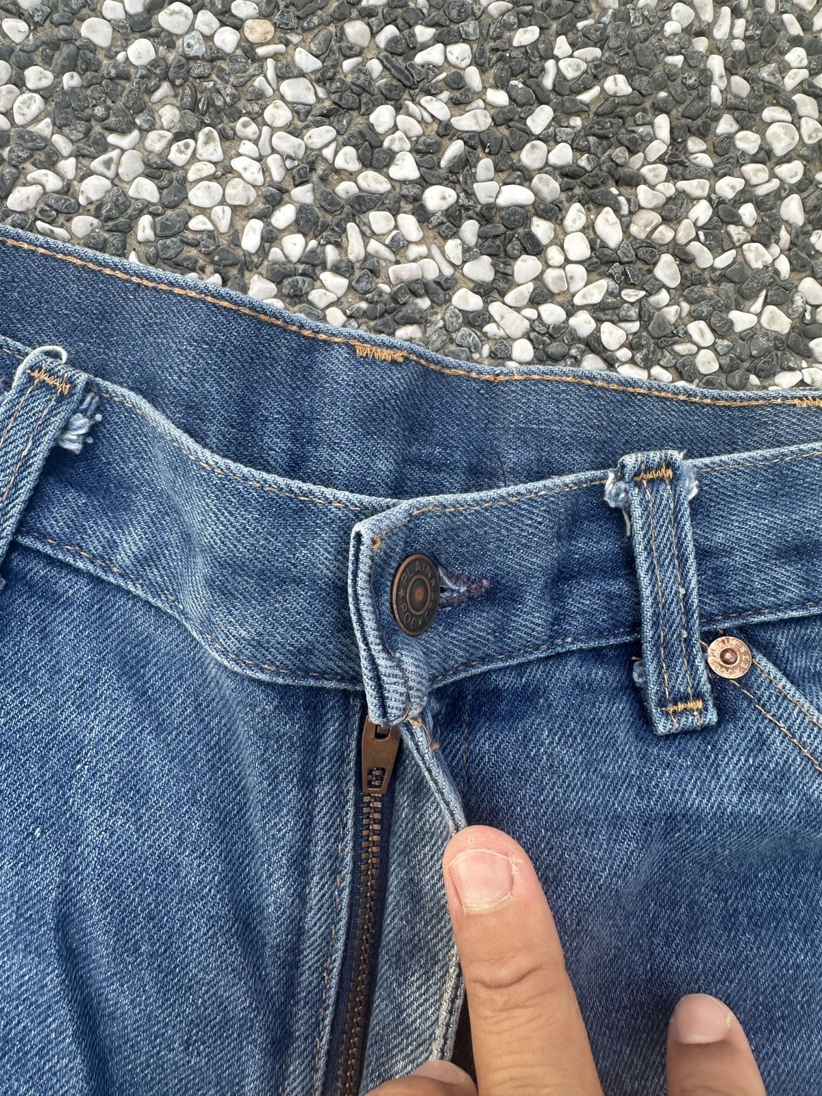 JCPenney Vintage Jc Penny Denim Jeans Made in USA Size US 36 / EU 52 - 9 Thumbnail