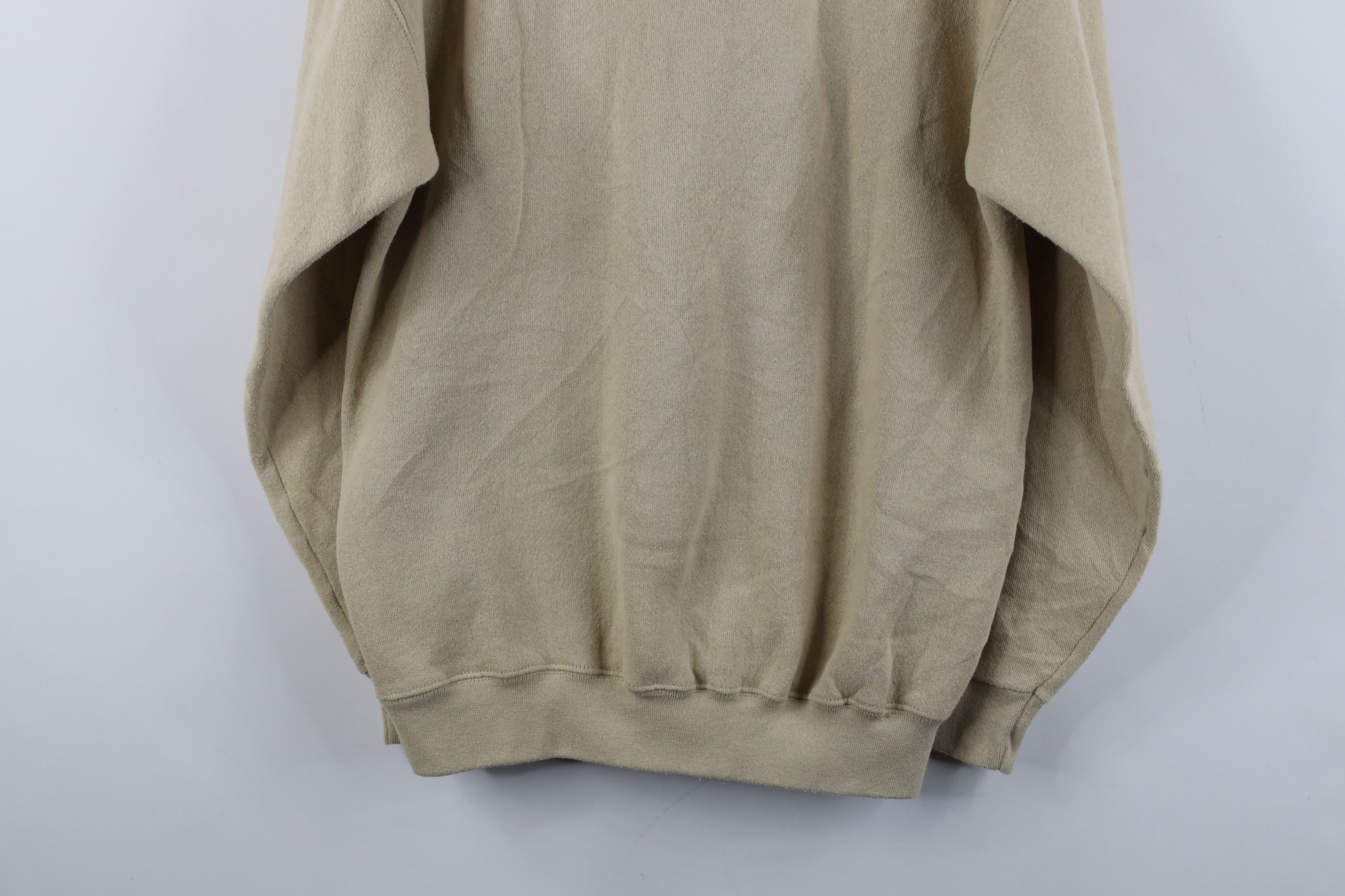 Levi's Vintage 90s Levis Faded Blank Crewneck Sweatshirt Beige USA Size US M / EU 48-50 / 2 - 11 Thumbnail