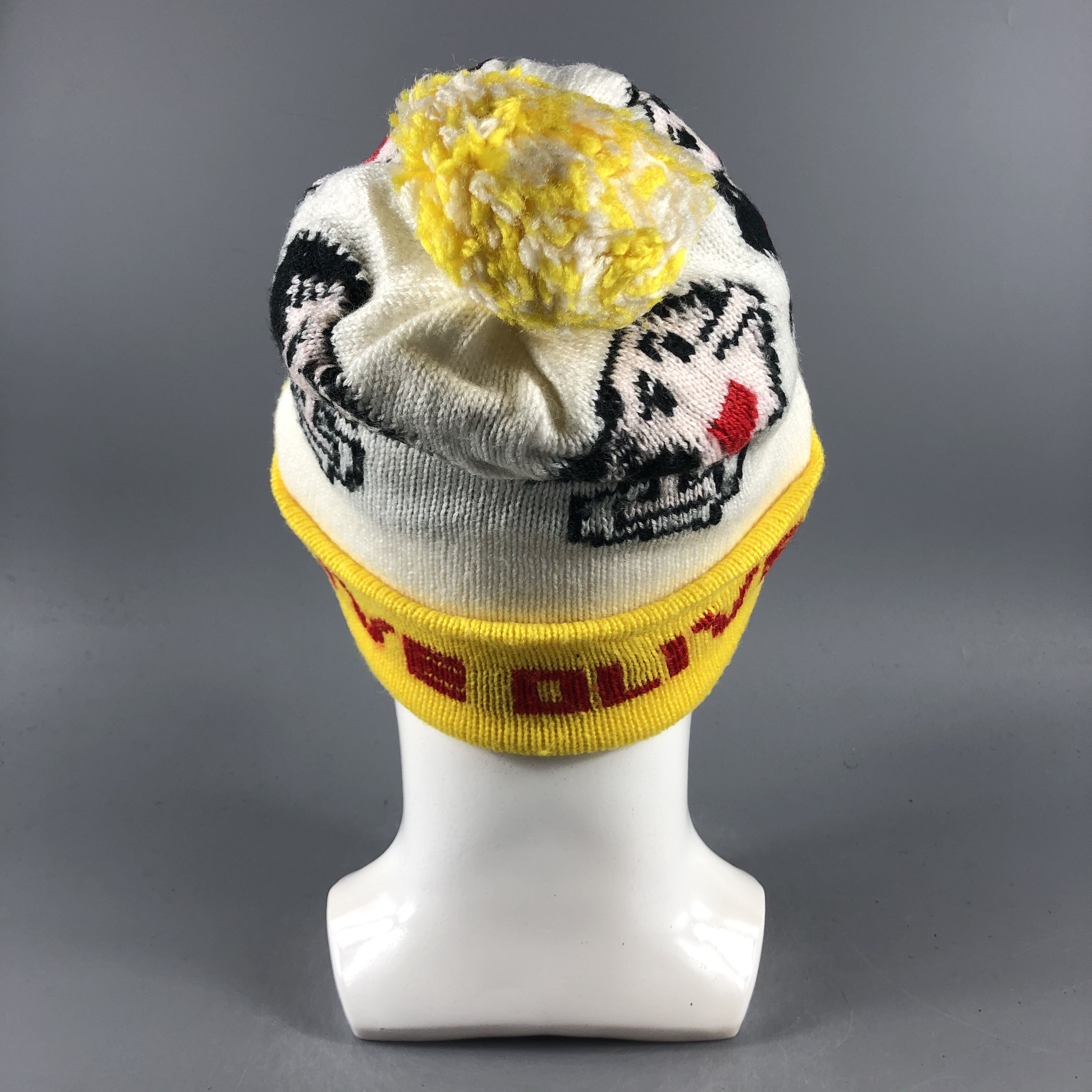 Olive × Vintage Olive Beanie Snow Hat Snow Cap -D143 Size ONE SIZE - 2 Thumbnail