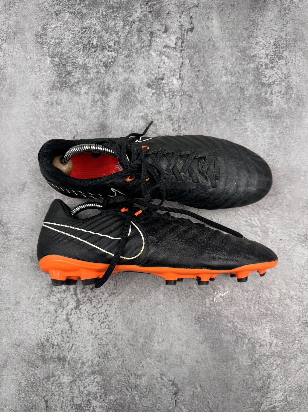 Nike Nike Tiempo Legend 7 Academy FG Black Orange Football Boots Size US 10 / EU 43 - 1 Thumbnail